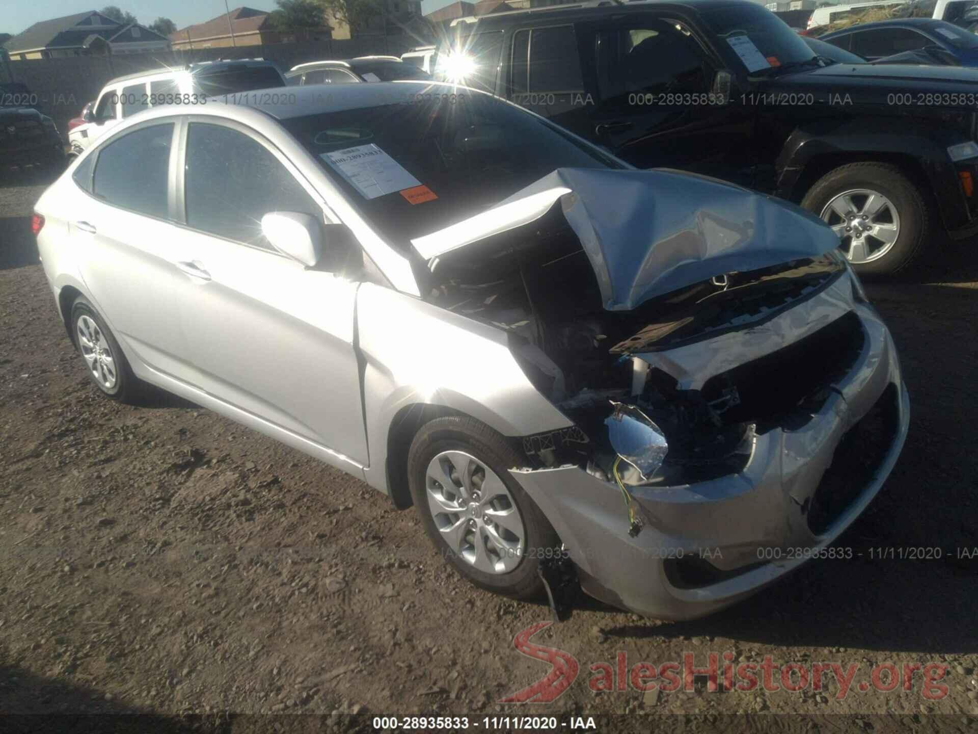 KMHCT4AE0GU949262 2016 HYUNDAI ACCENT