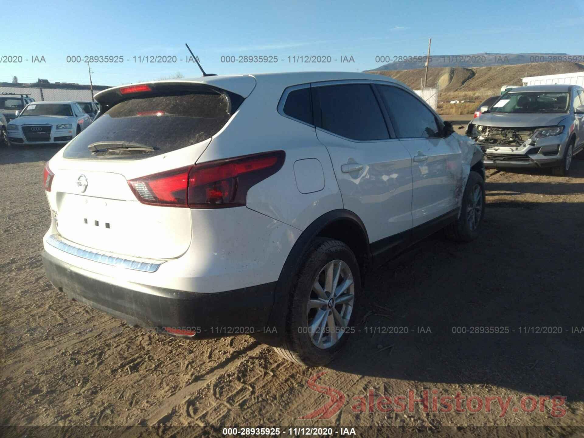 JN1BJ1CP0KW228362 2019 NISSAN ROGUE SPORT