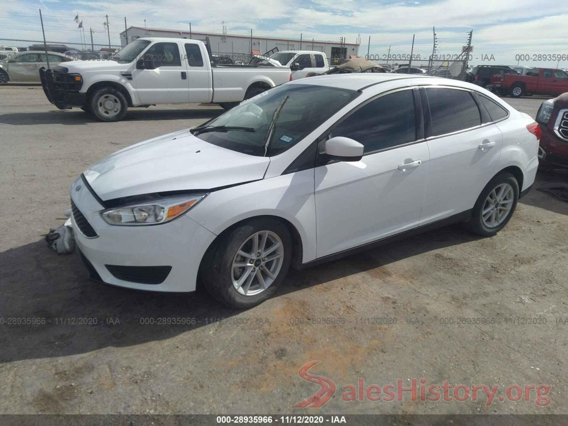 1FADP3F21JL277656 2018 FORD FOCUS