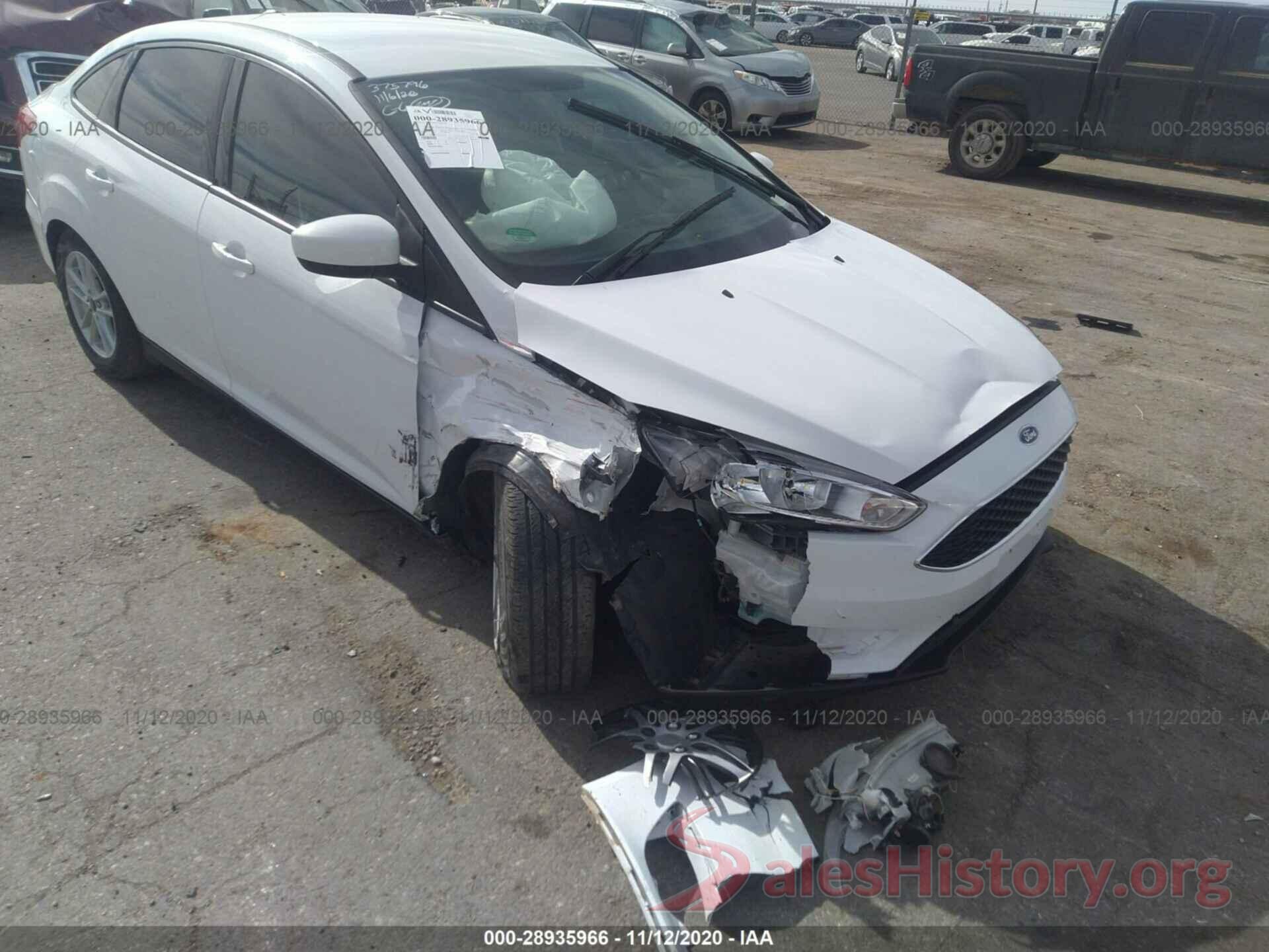 1FADP3F21JL277656 2018 FORD FOCUS