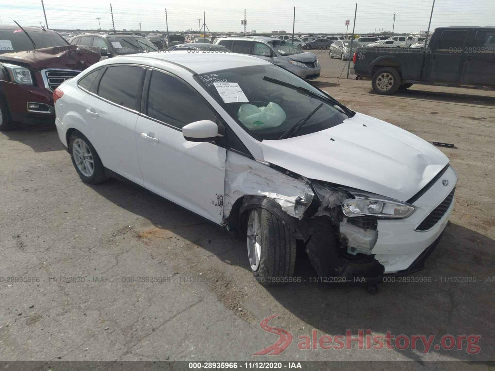 1FADP3F21JL277656 2018 FORD FOCUS