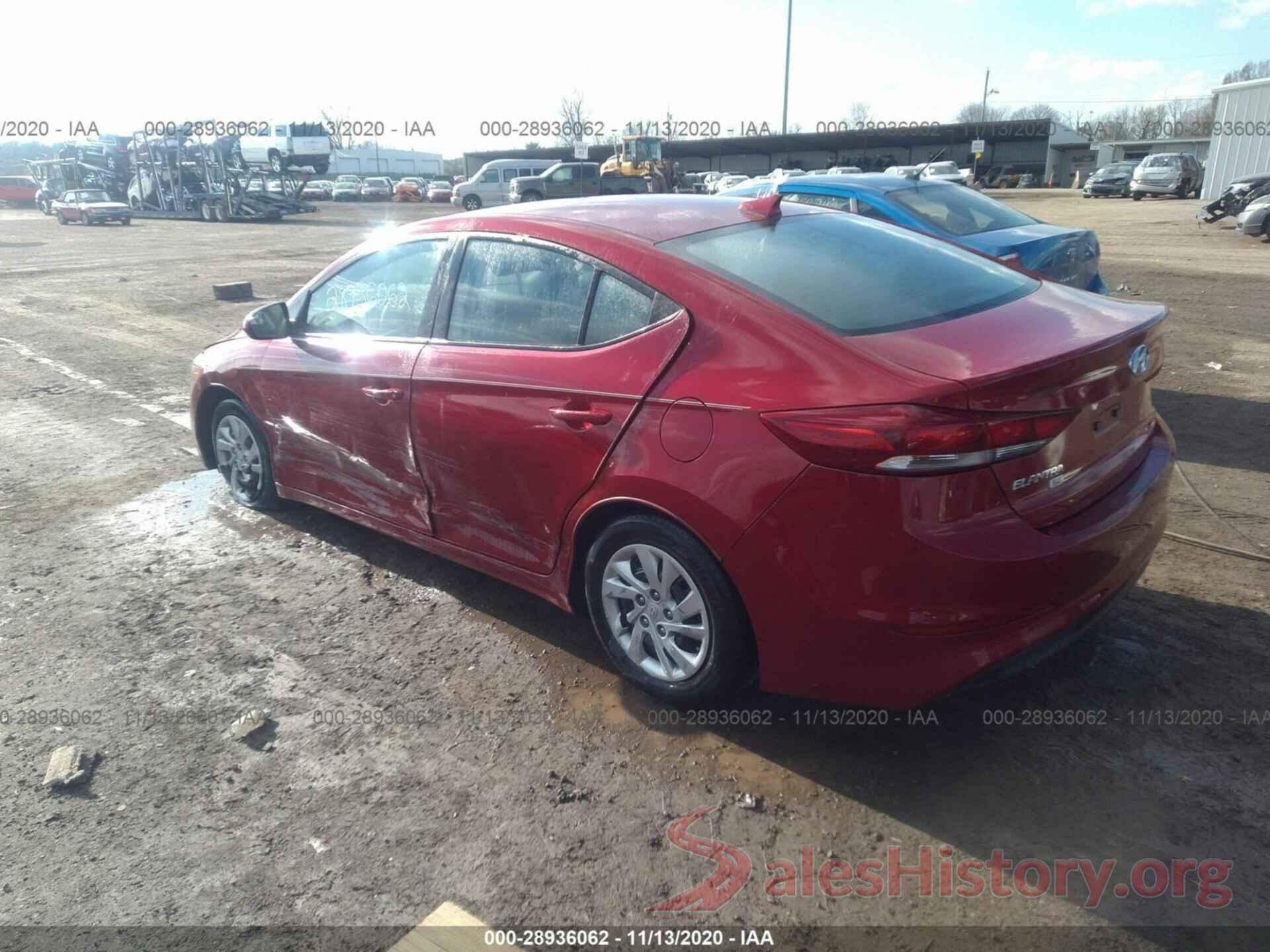 KMHD74LF7HU189475 2017 HYUNDAI ELANTRA