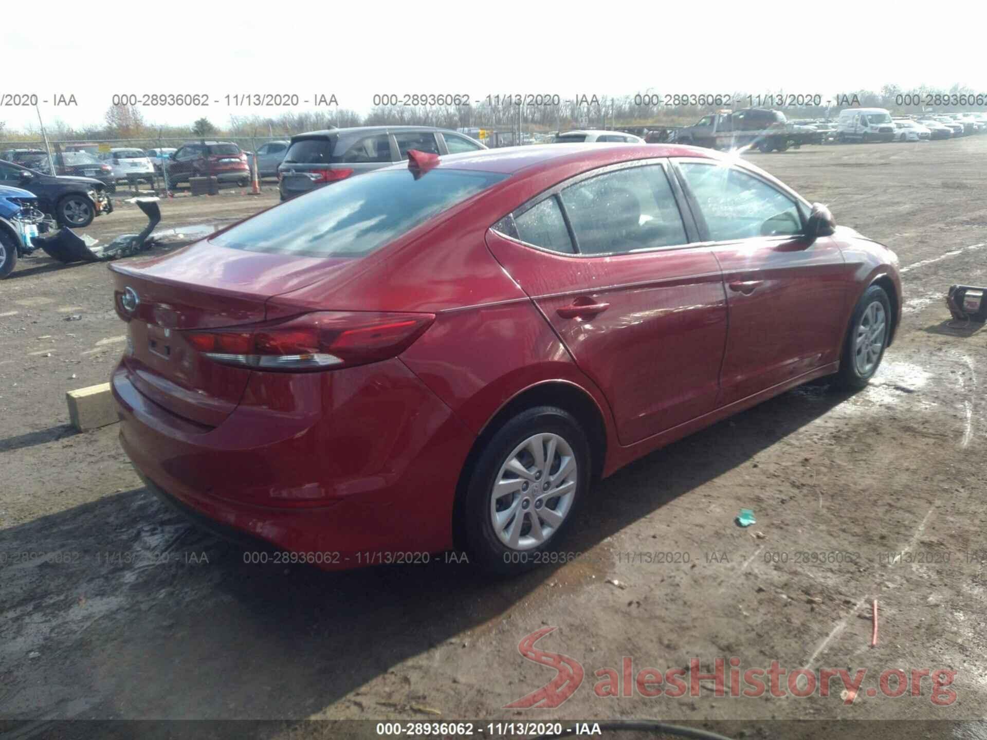 KMHD74LF7HU189475 2017 HYUNDAI ELANTRA