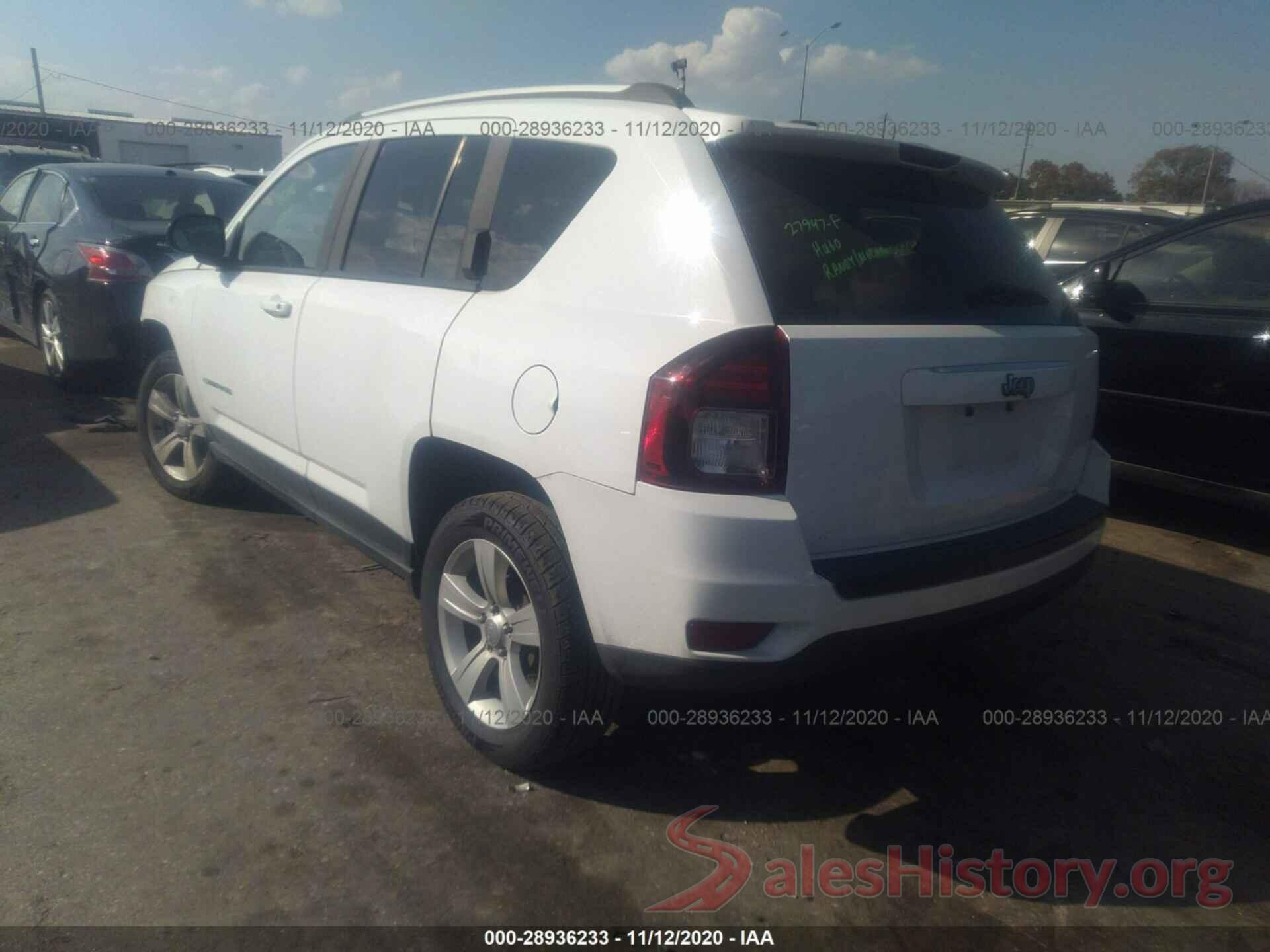 1C4NJCBA5GD553823 2016 JEEP COMPASS