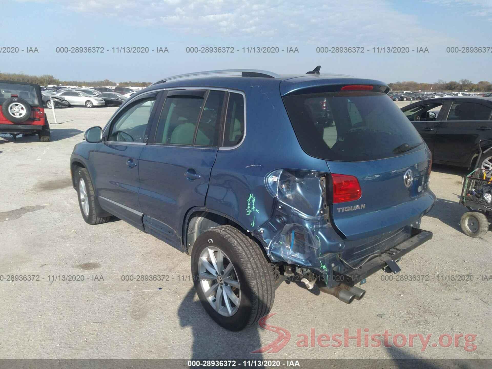 WVGSV7AX5HK008637 2017 VOLKSWAGEN TIGUAN