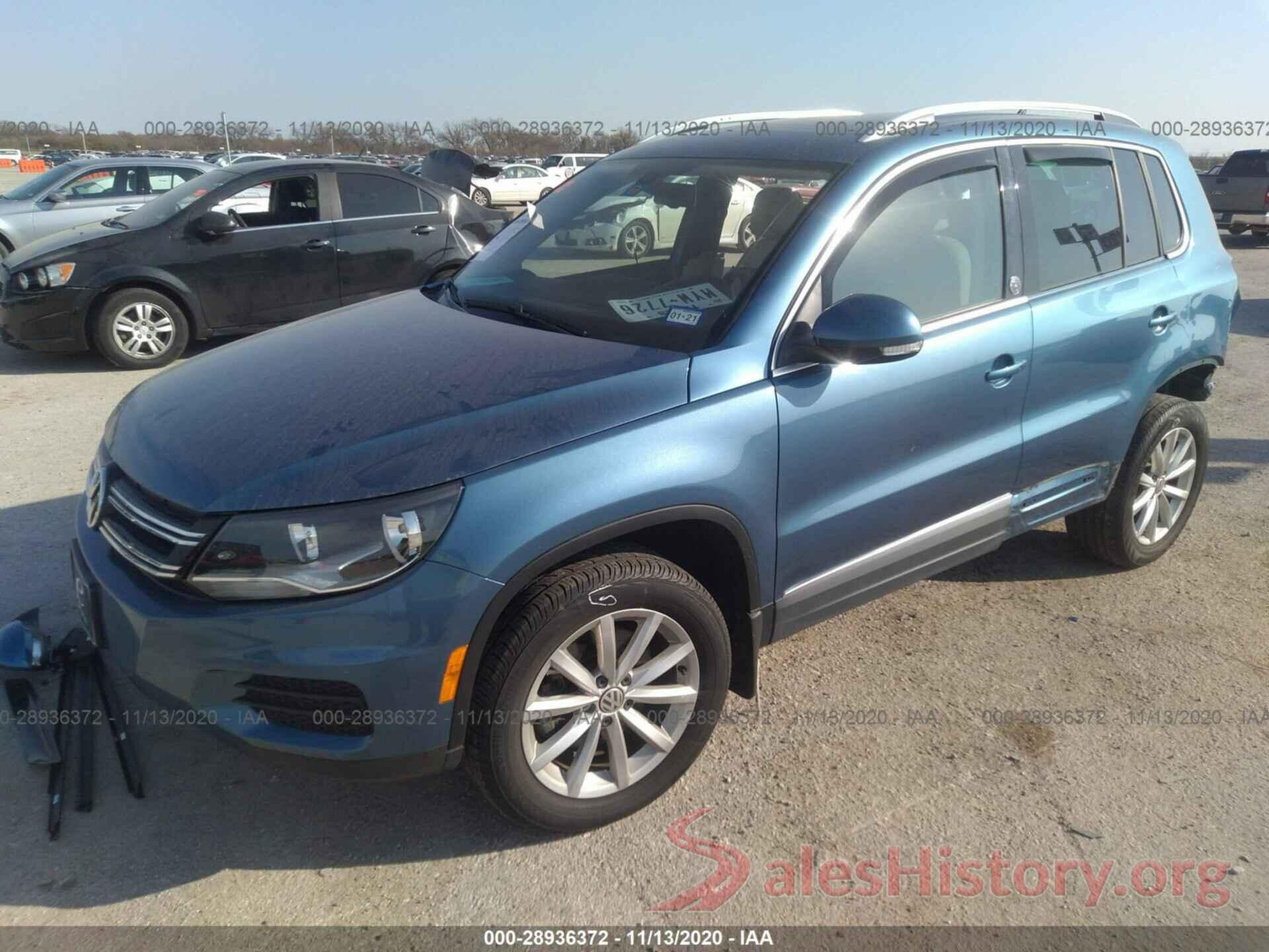 WVGSV7AX5HK008637 2017 VOLKSWAGEN TIGUAN