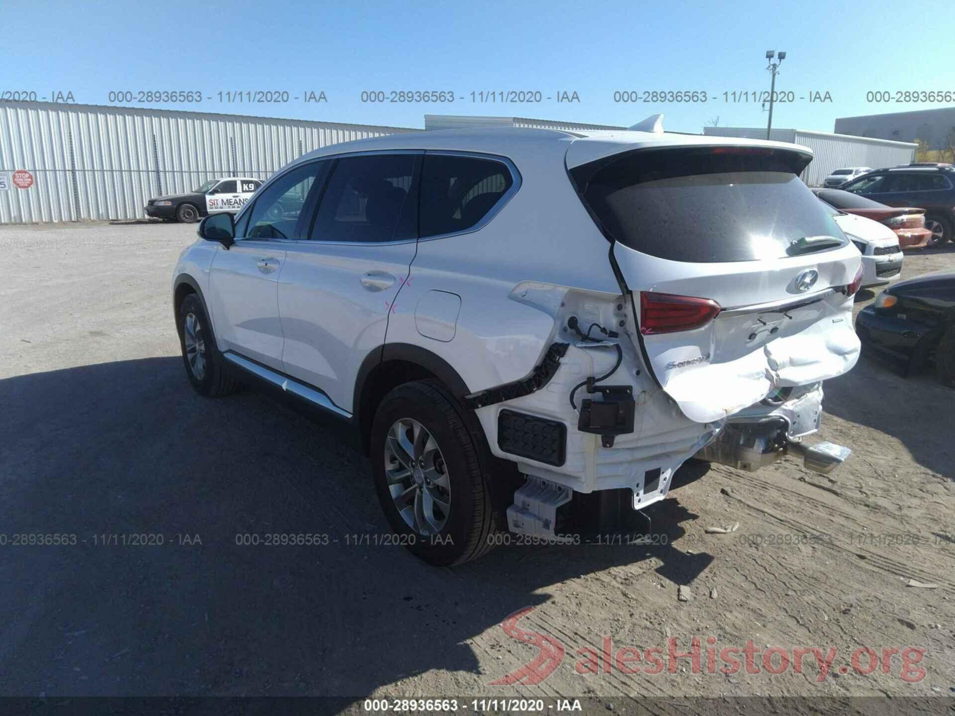 5NMS3CAD2LH191332 2020 HYUNDAI SANTA FE