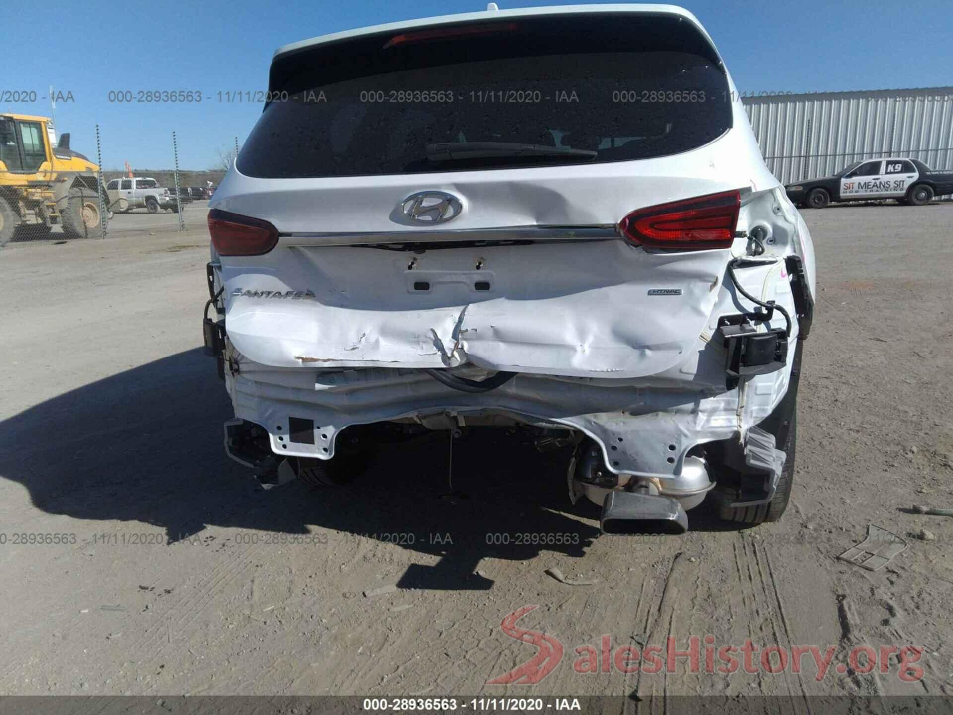 5NMS3CAD2LH191332 2020 HYUNDAI SANTA FE