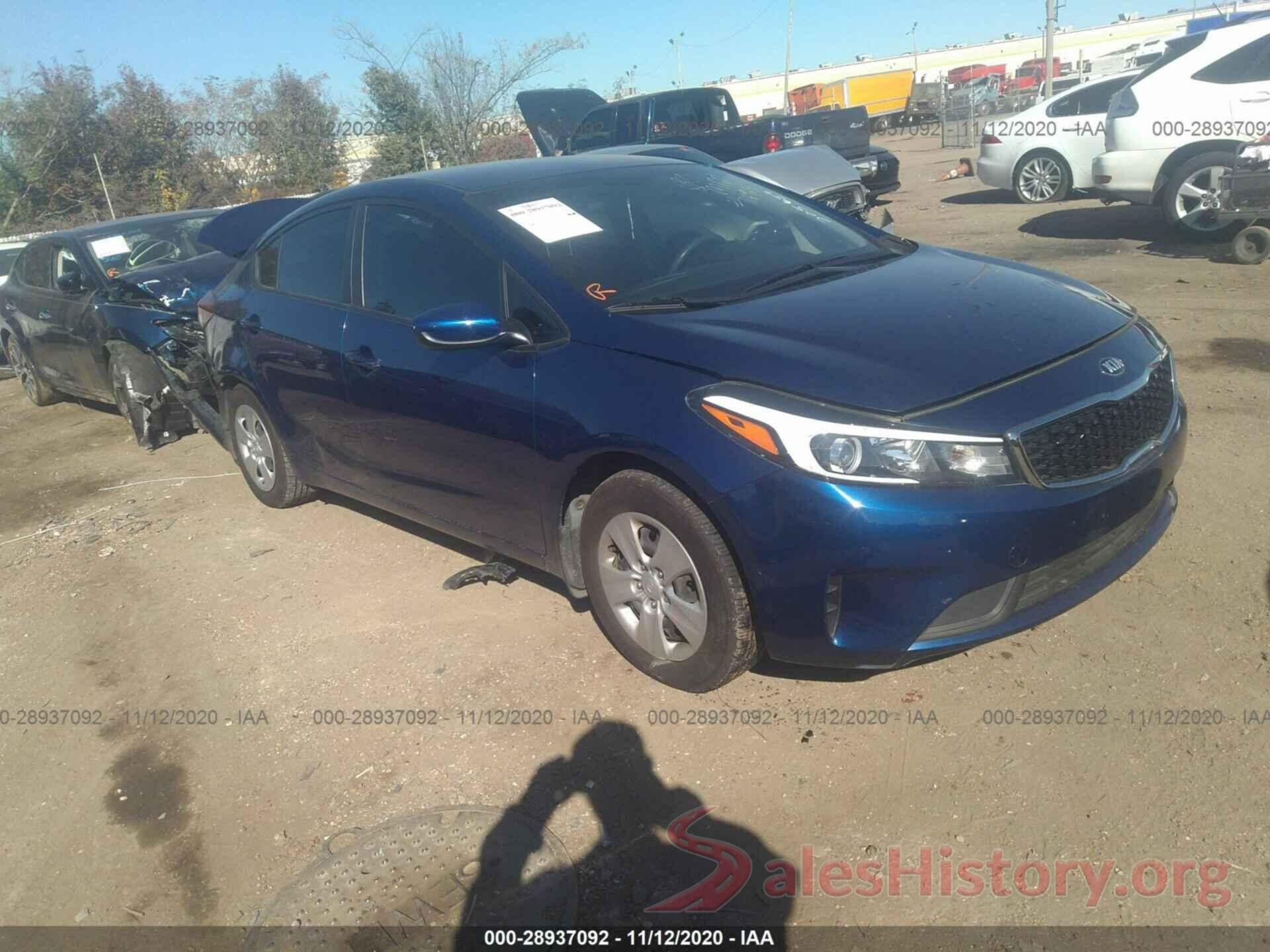 3KPFL4A7XJE205659 2018 KIA FORTE