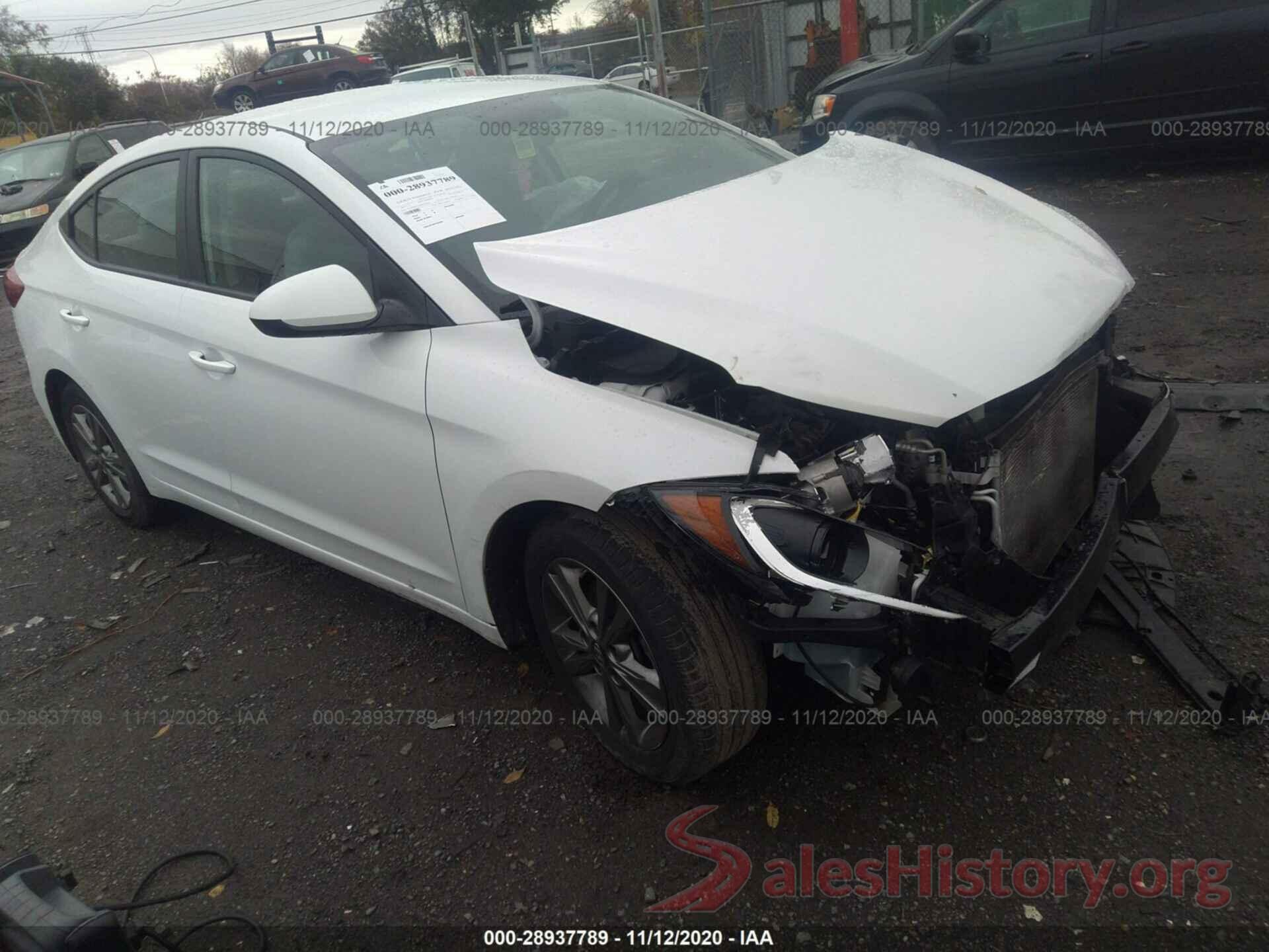 5NPD84LF0HH161223 2017 HYUNDAI ELANTRA