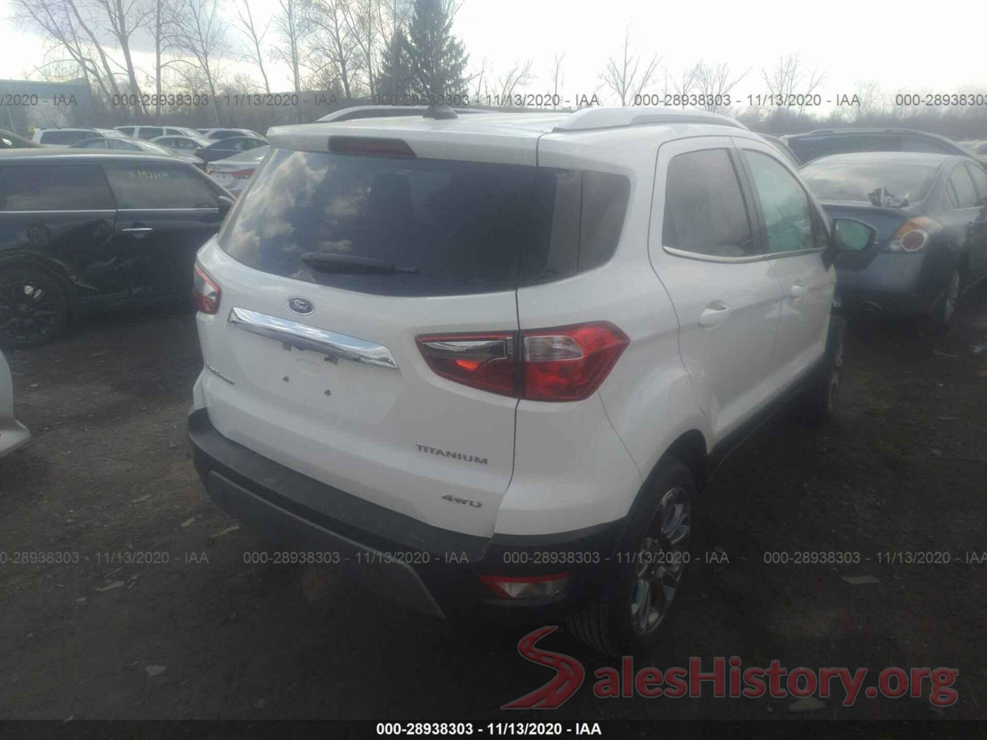 MAJ6S3KL3LC329863 2020 FORD ECOSPORT