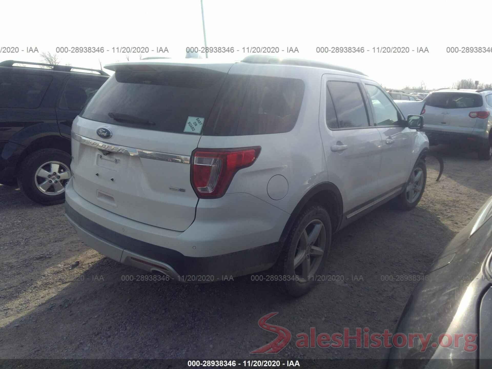 1FM5K8DHXGGD24035 2016 FORD EXPLORER