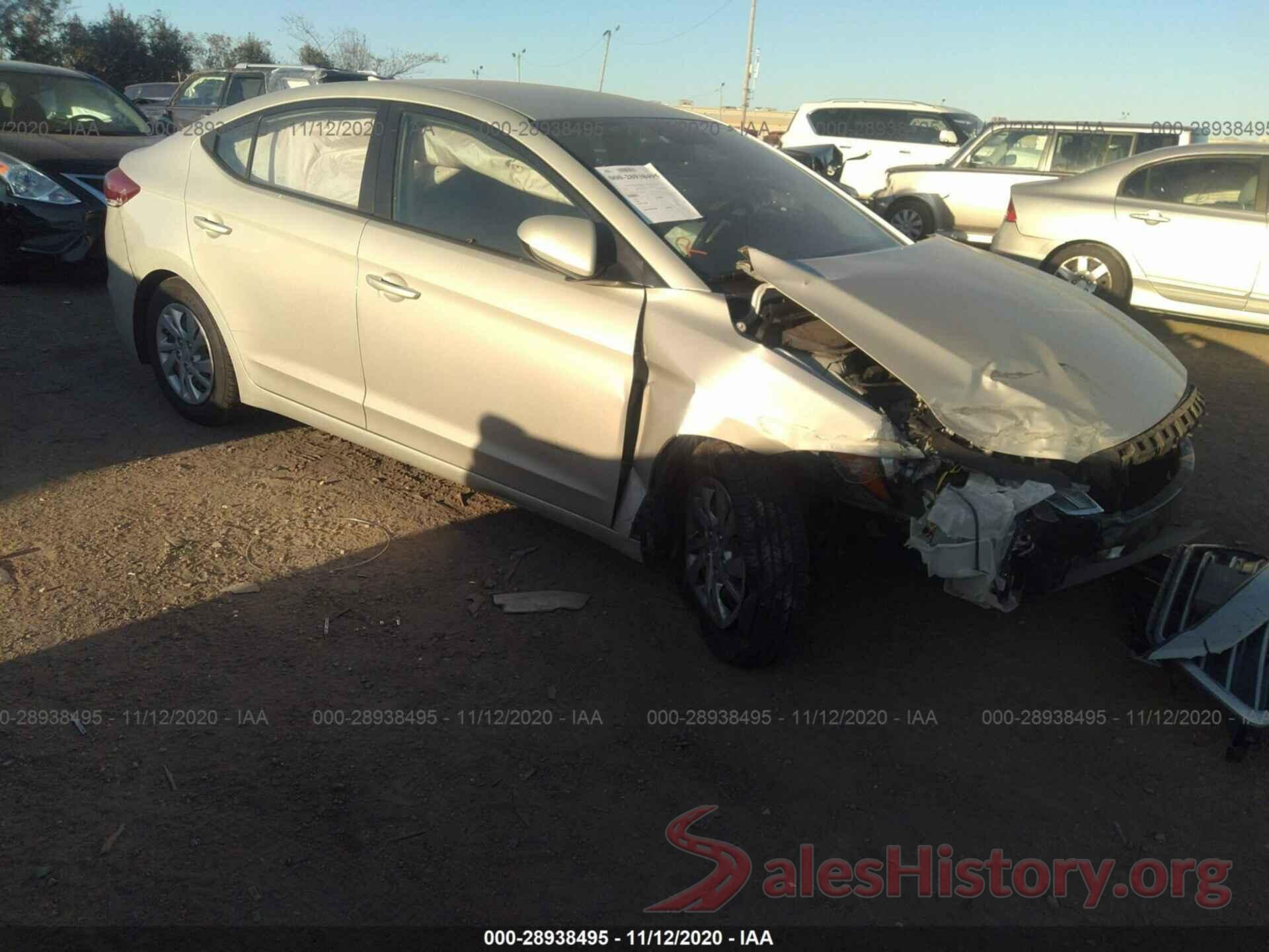 5NPD74LF2HH140666 2017 HYUNDAI ELANTRA