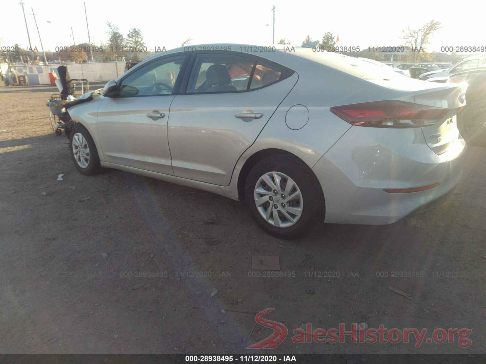 5NPD74LF2HH140666 2017 HYUNDAI ELANTRA