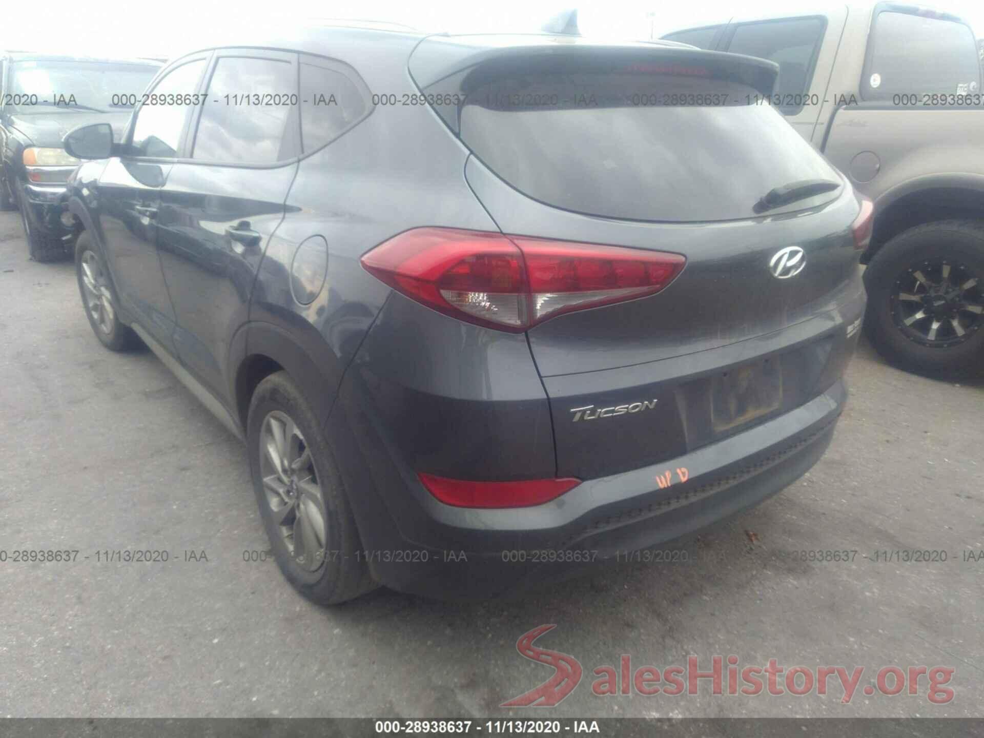 KM8J33A47JU673954 2018 HYUNDAI TUCSON