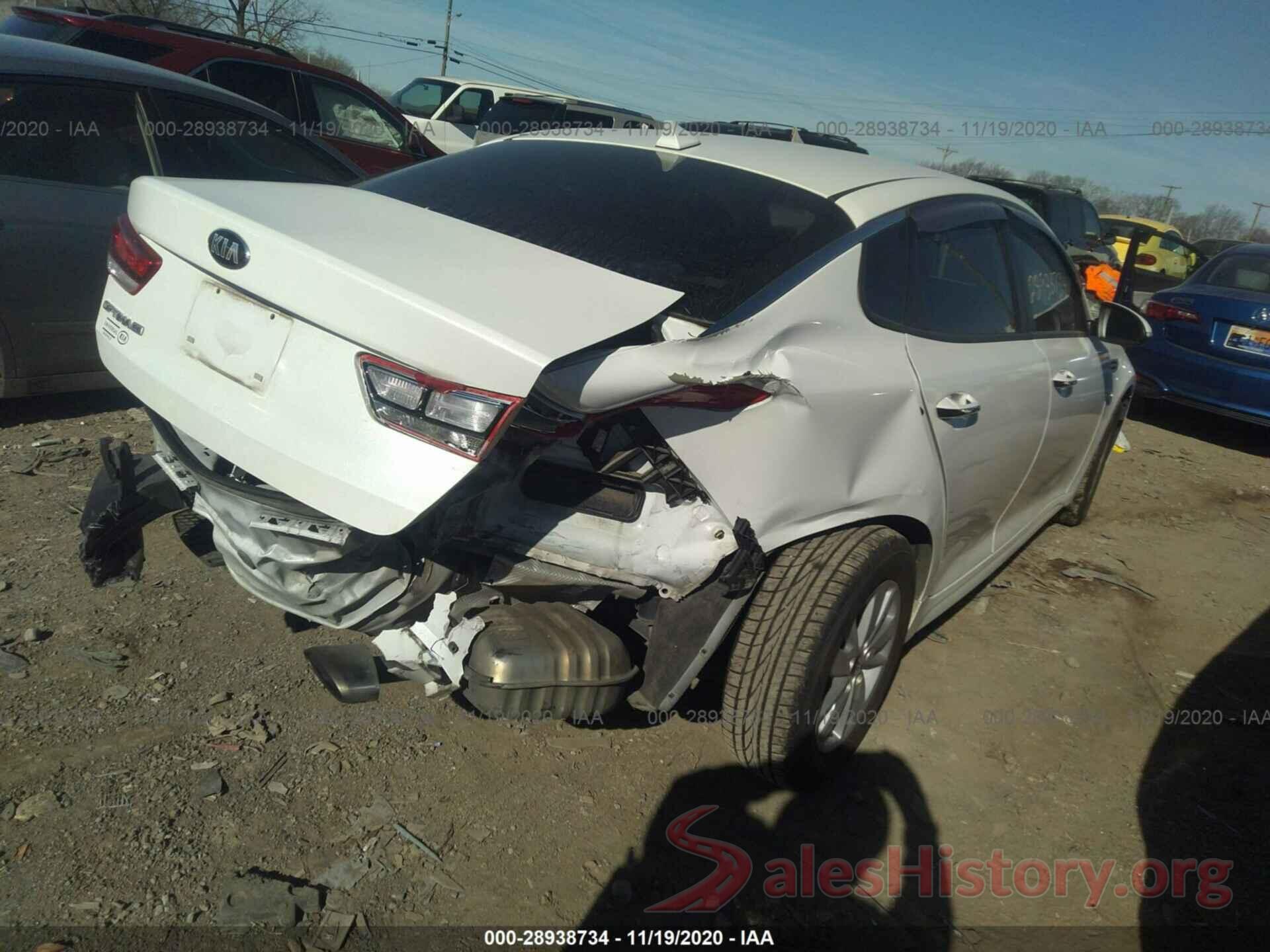 5XXGT4L3XGG049296 2016 KIA OPTIMA