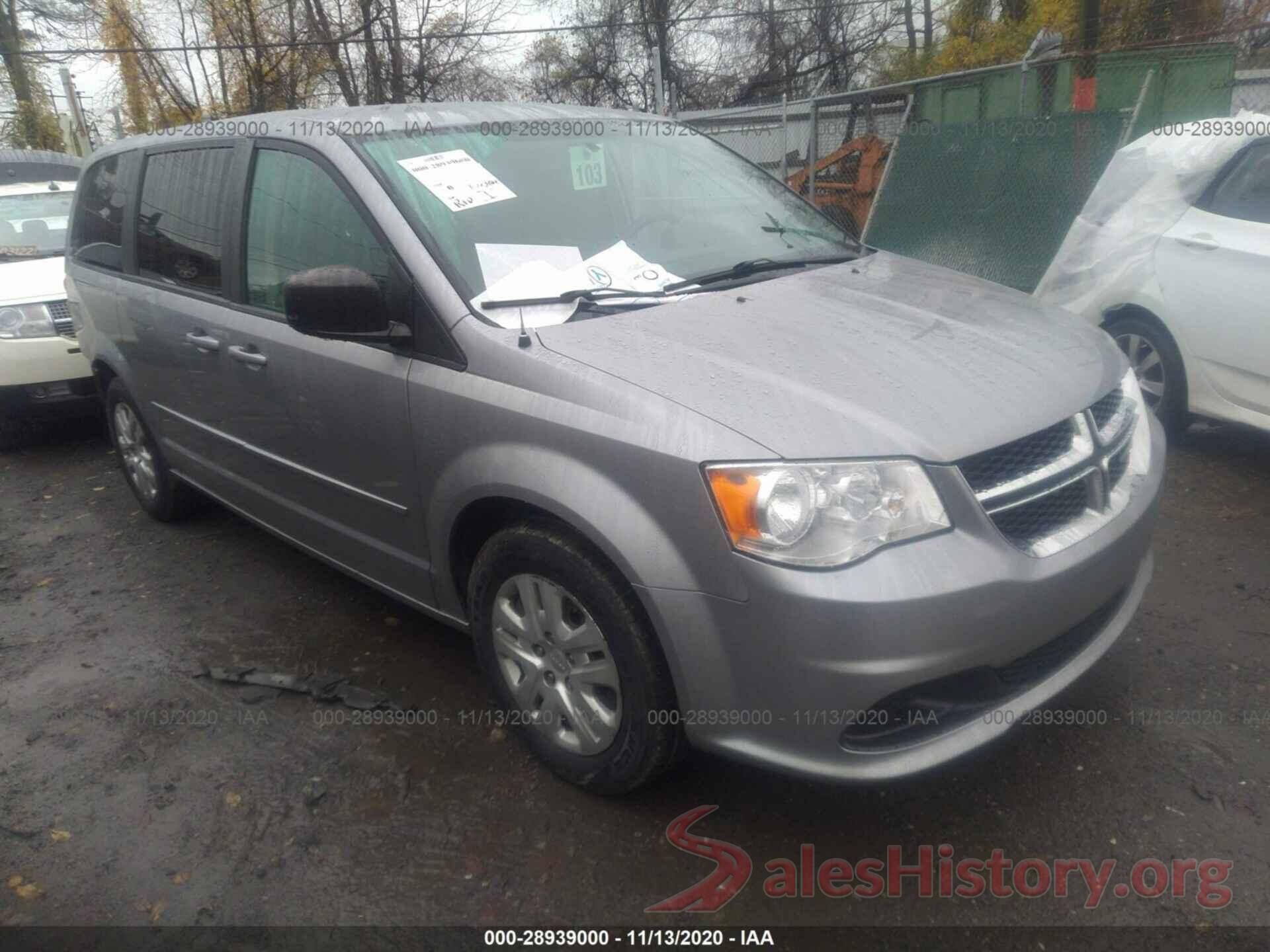 2C4RDGBG7HR646474 2017 DODGE GRAND CARAVAN