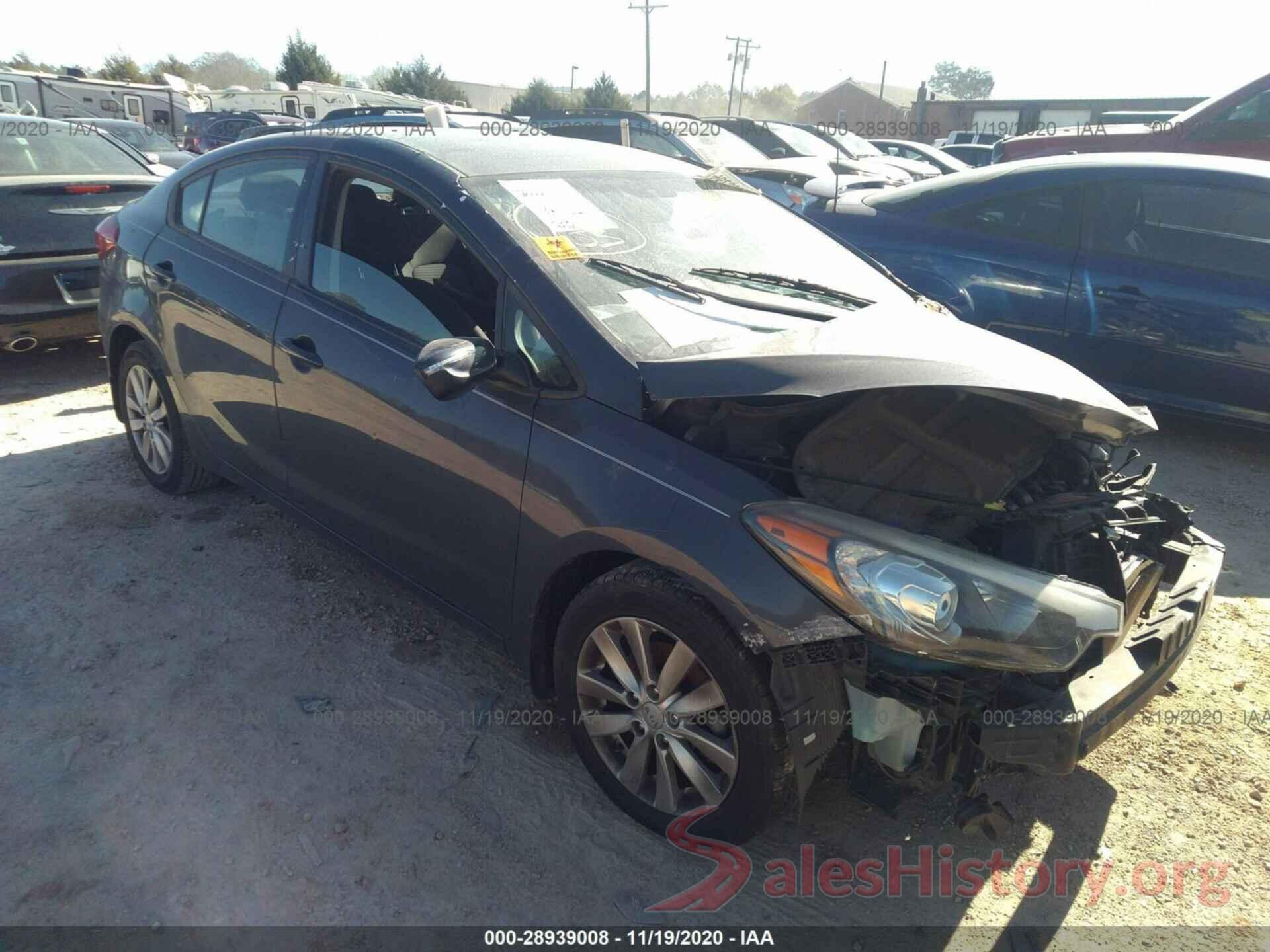 KNAFX4A62G5470413 2016 KIA FORTE