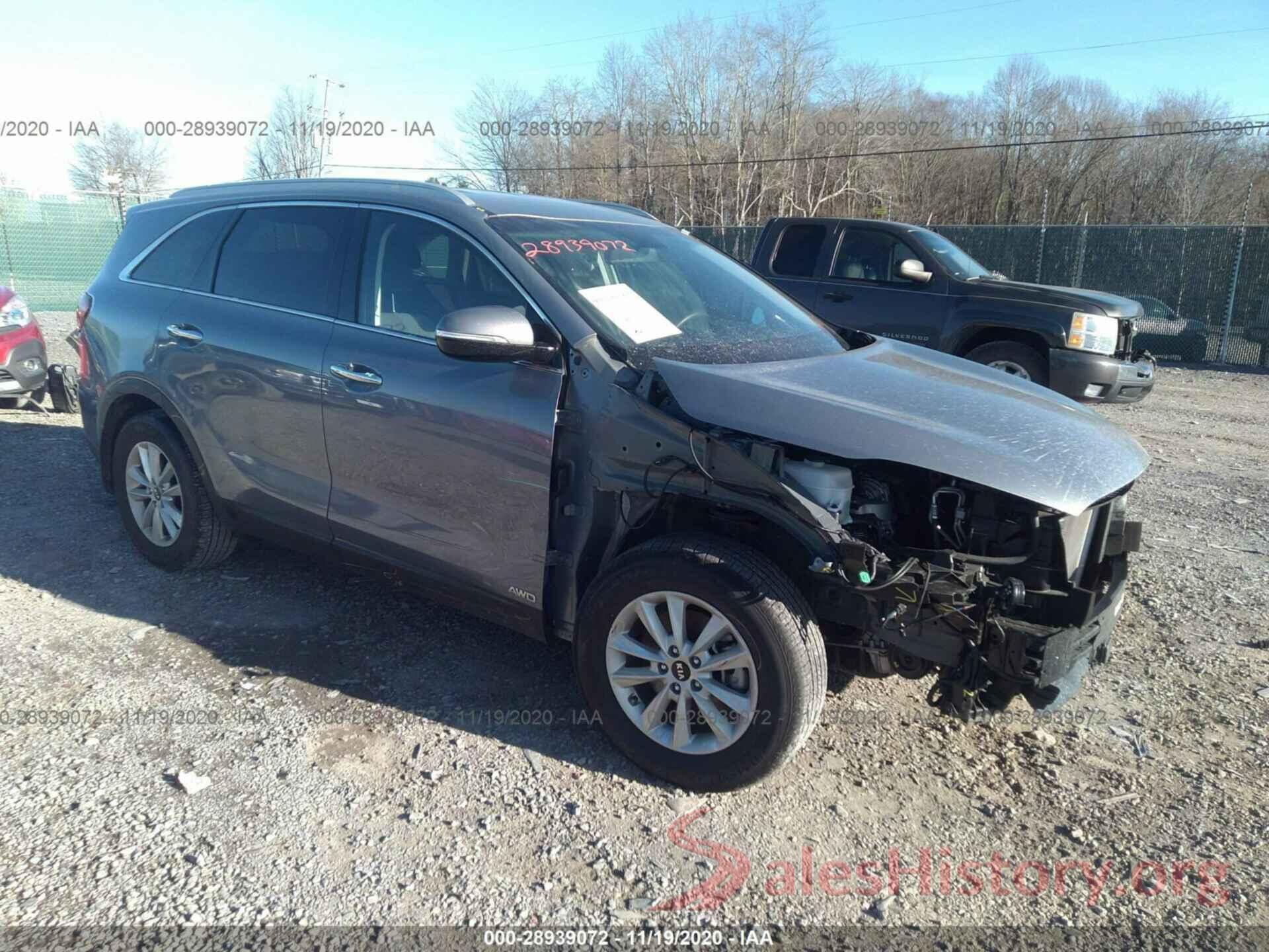 5XYPGDA3XLG637549 2020 KIA SORENTO