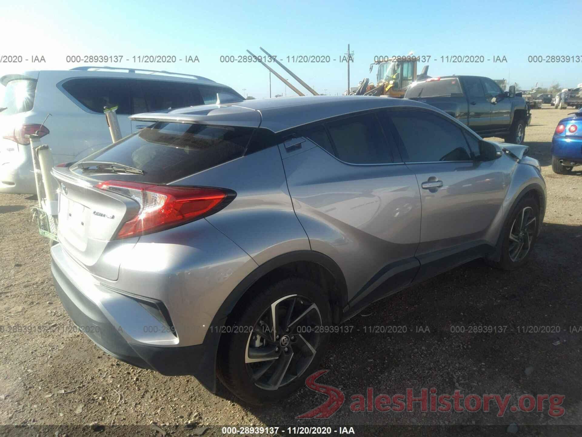 JTNKHMBX9L1079844 2020 TOYOTA C-HR