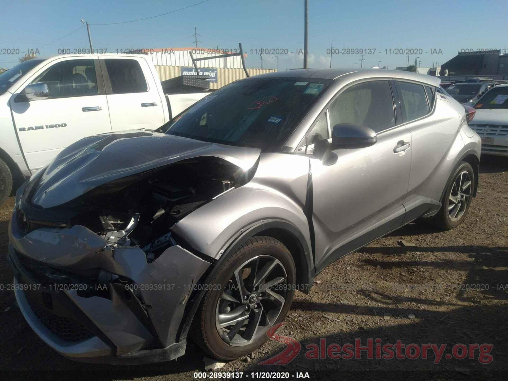 JTNKHMBX9L1079844 2020 TOYOTA C-HR