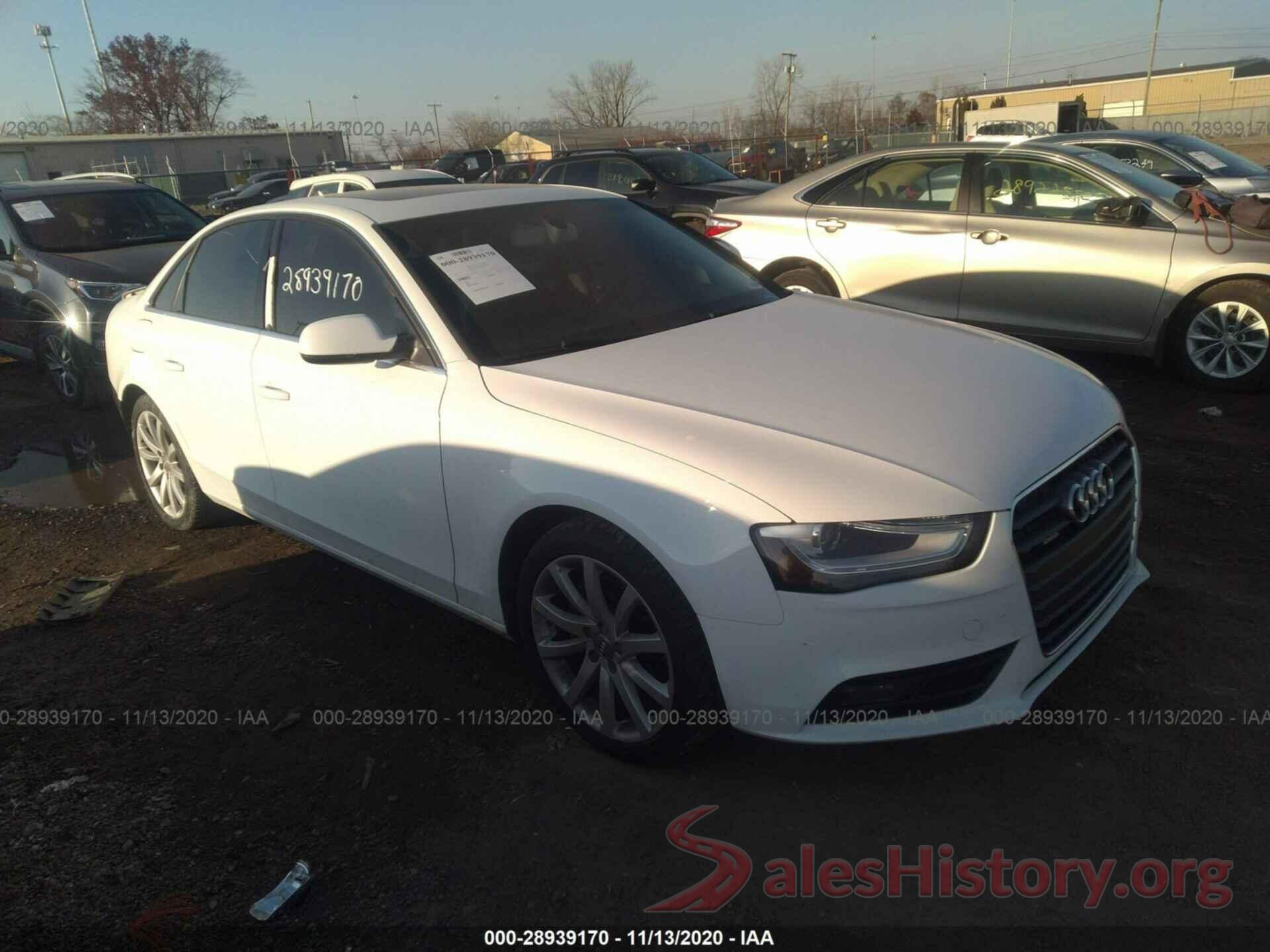 WBA5R1C5XKAK08132 2013 AUDI A4