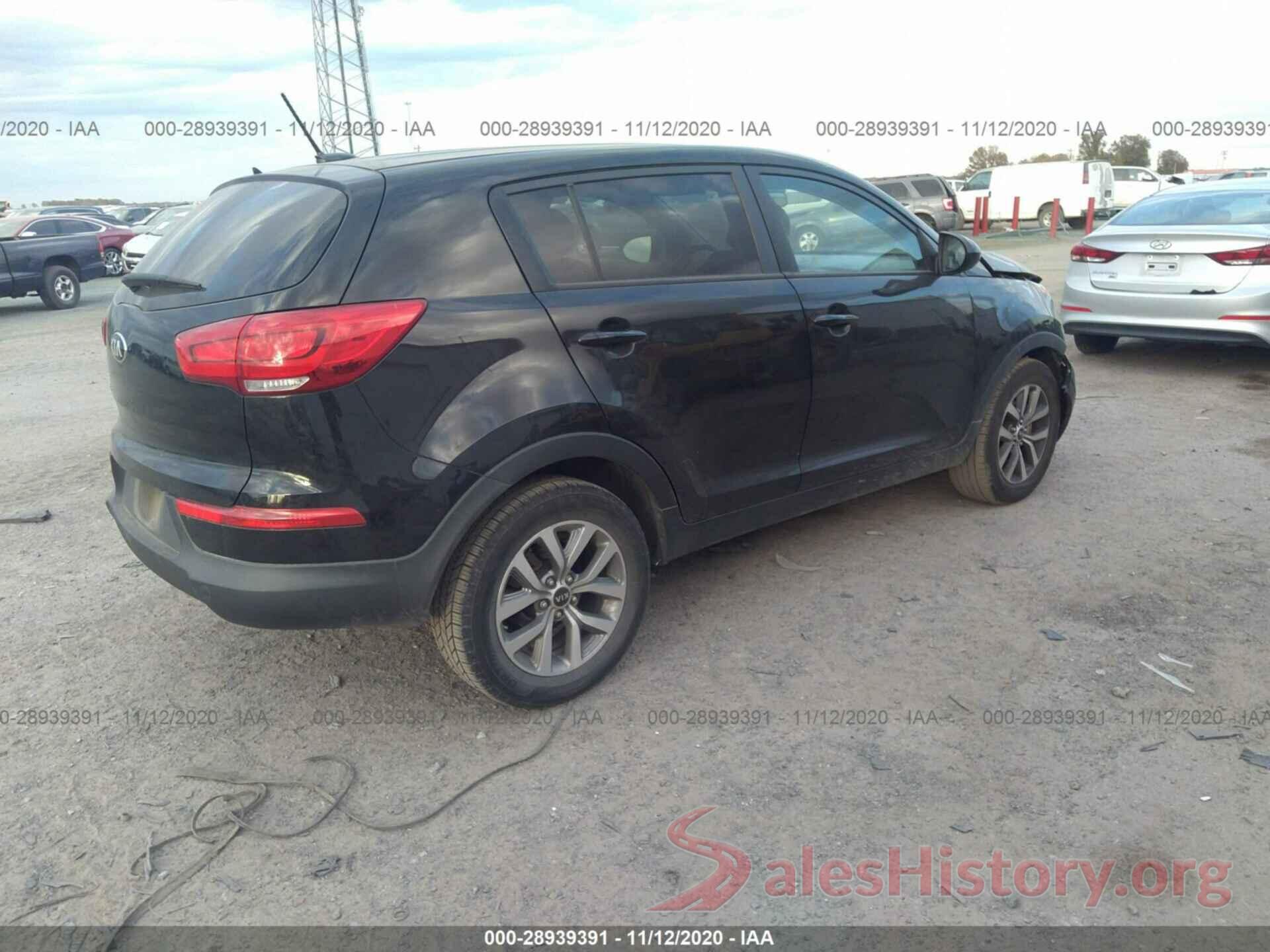 KNDPB3AC9G7823241 2016 KIA SPORTAGE