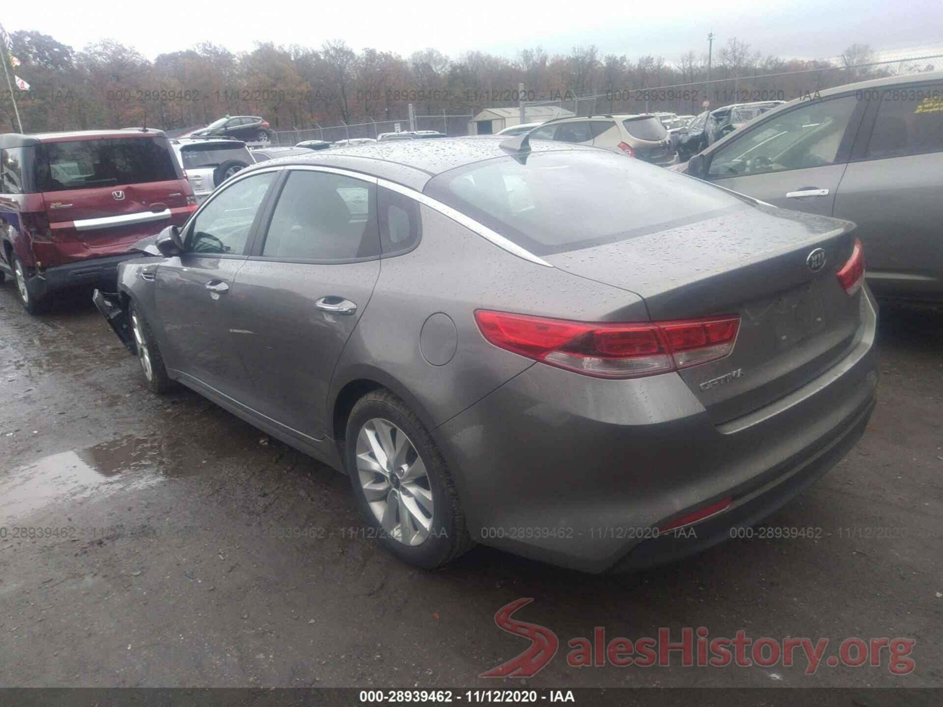 5XXGT4L34GG007965 2016 KIA OPTIMA