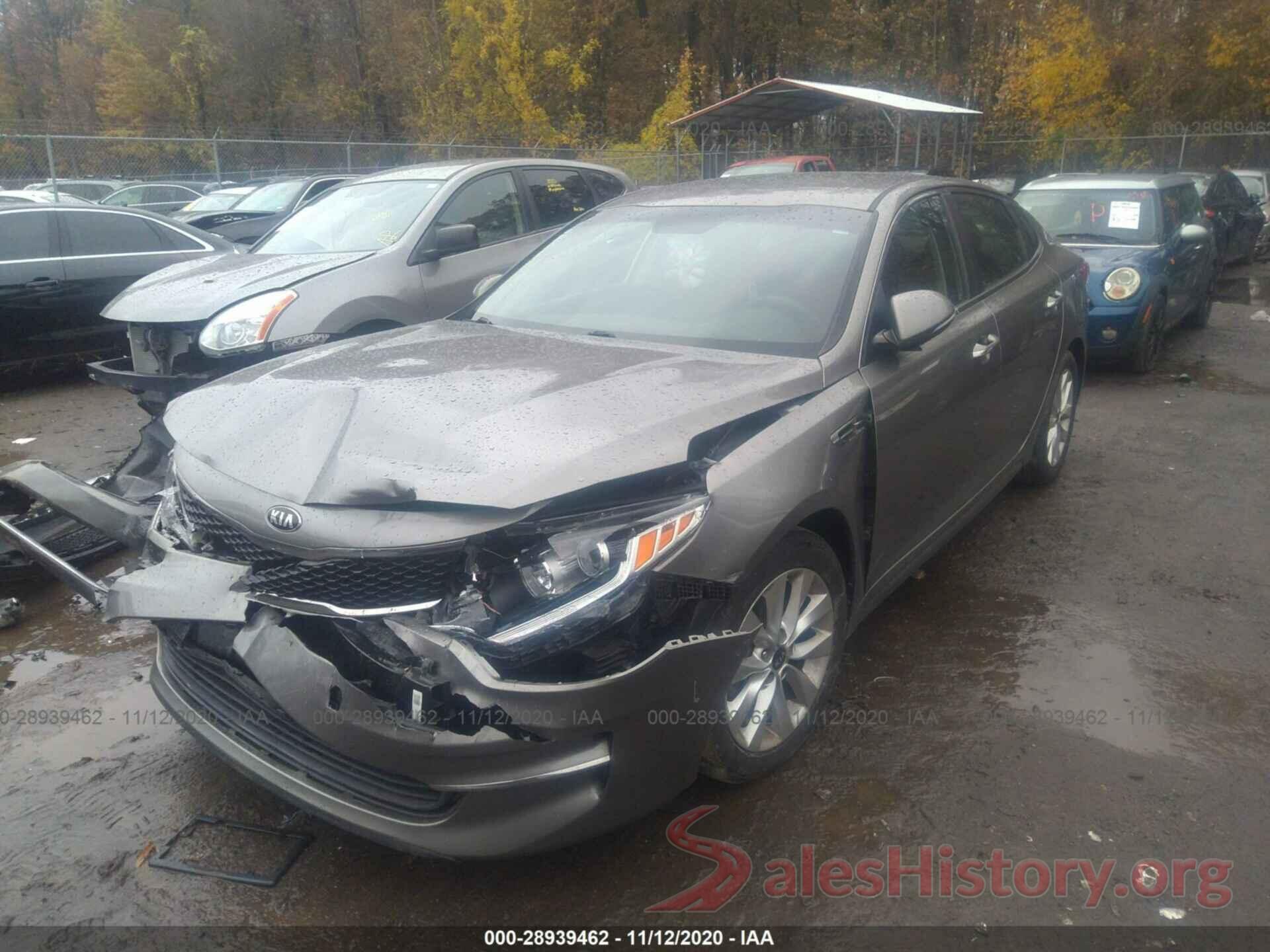 5XXGT4L34GG007965 2016 KIA OPTIMA