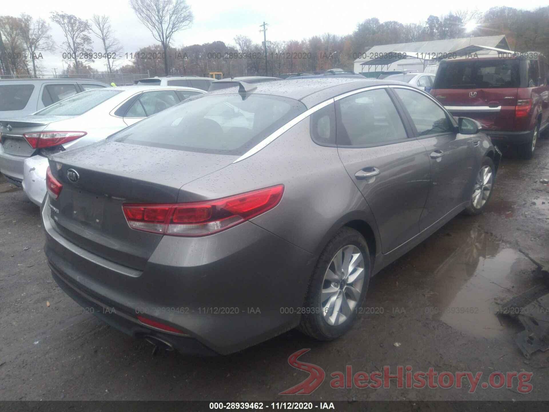 5XXGT4L34GG007965 2016 KIA OPTIMA