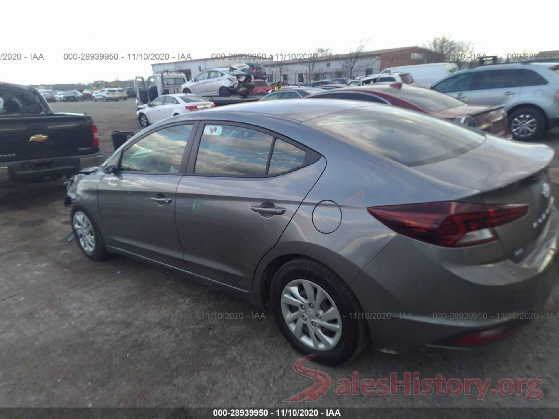 5NPD74LF9KH470327 2019 HYUNDAI ELANTRA