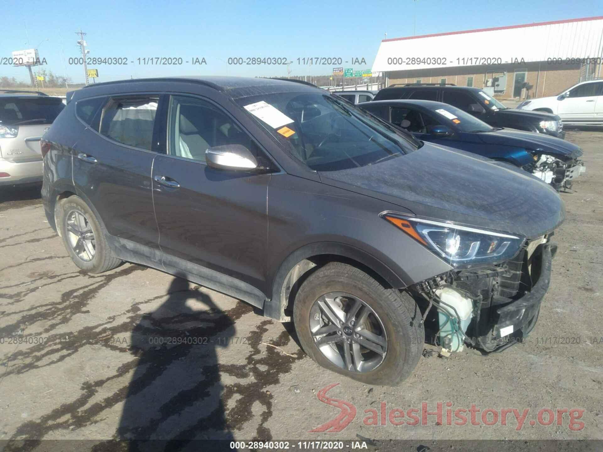 5NMZU3LB1JH095955 2018 HYUNDAI SANTA FE SPORT