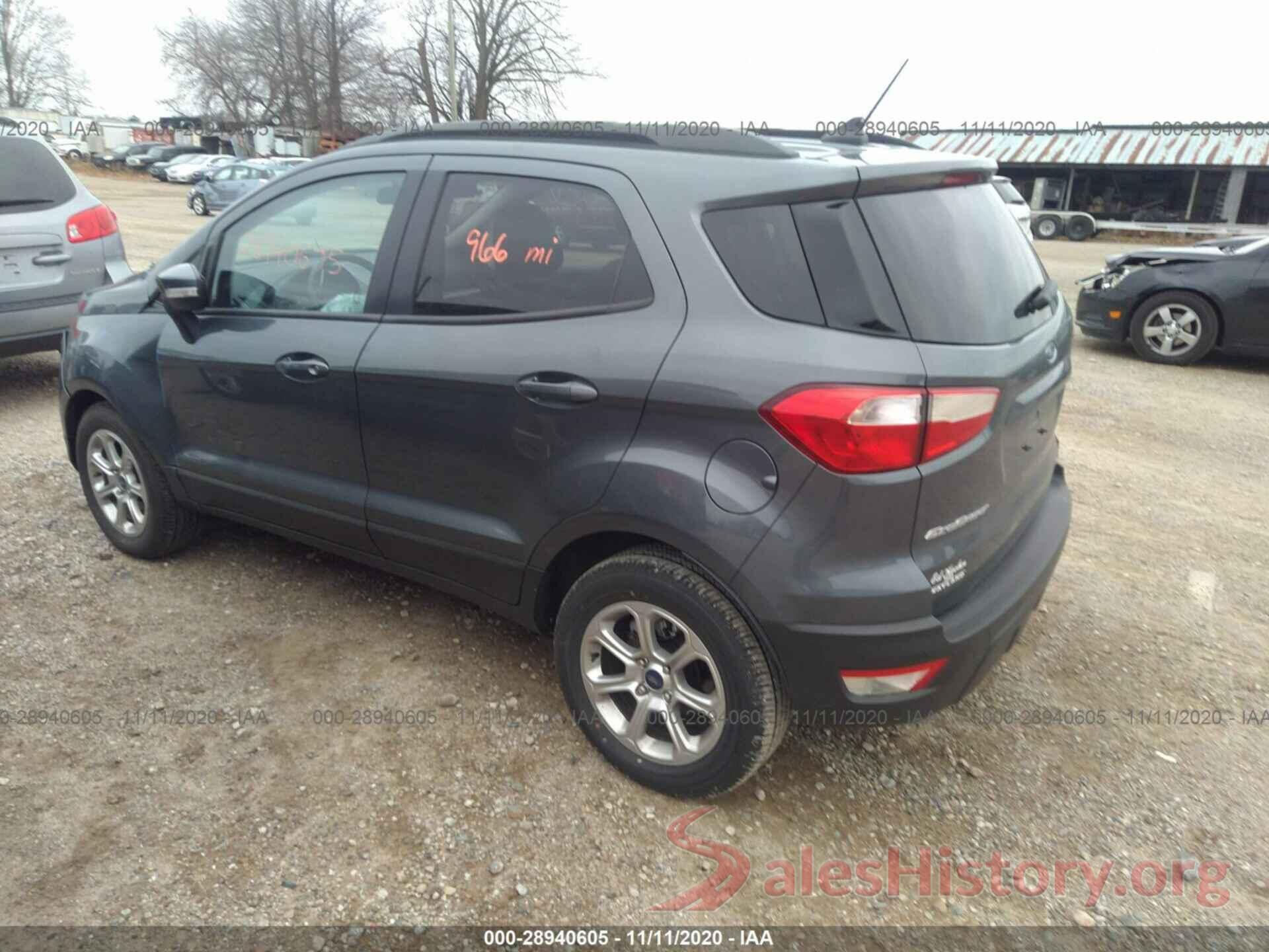 MAJ3S2GE2LC321129 2020 FORD ECOSPORT