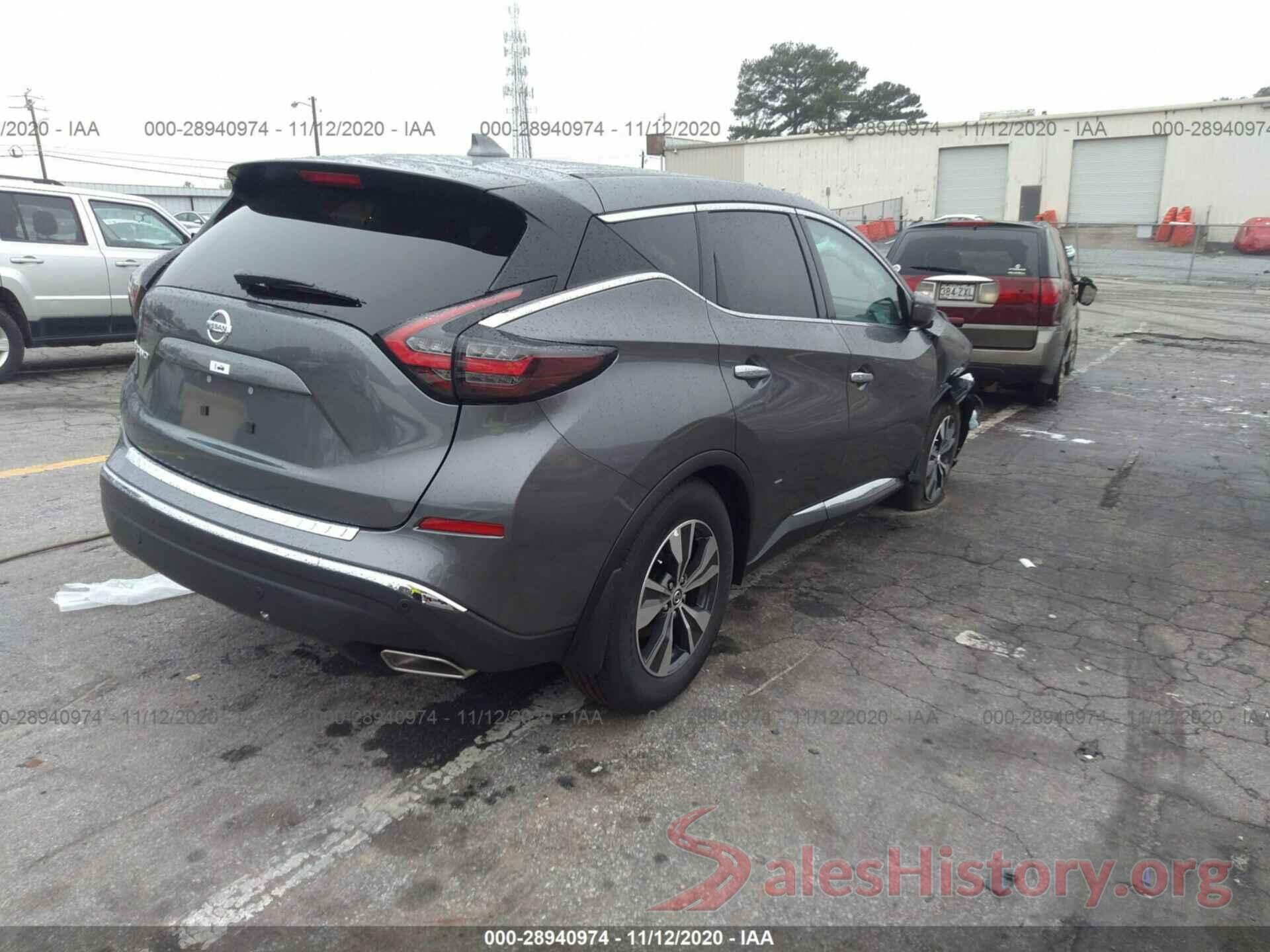 5N1AZ2AJXLN168714 2020 NISSAN MURANO