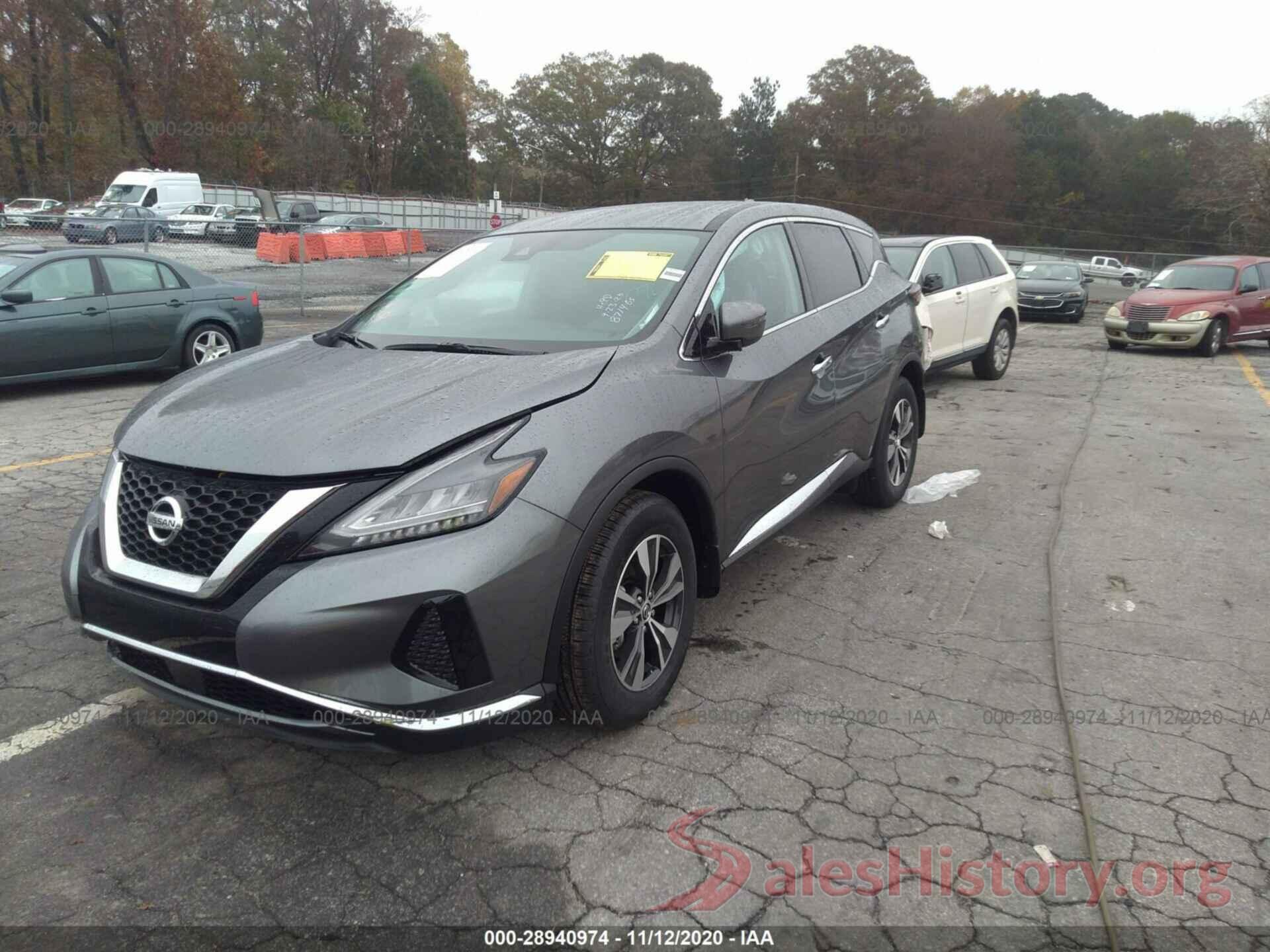 5N1AZ2AJXLN168714 2020 NISSAN MURANO