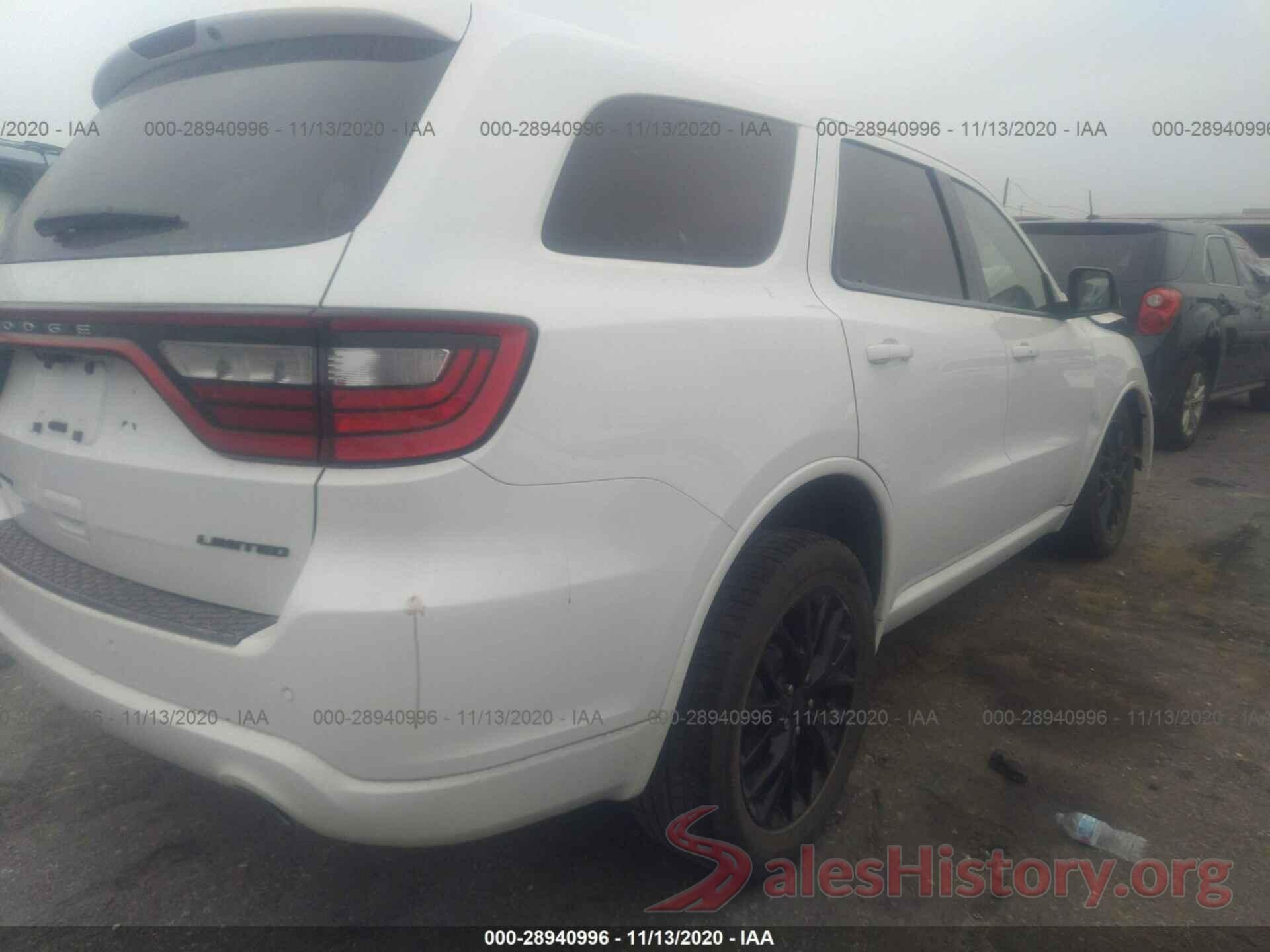 1C4RDJDG9GC485840 2016 DODGE DURANGO