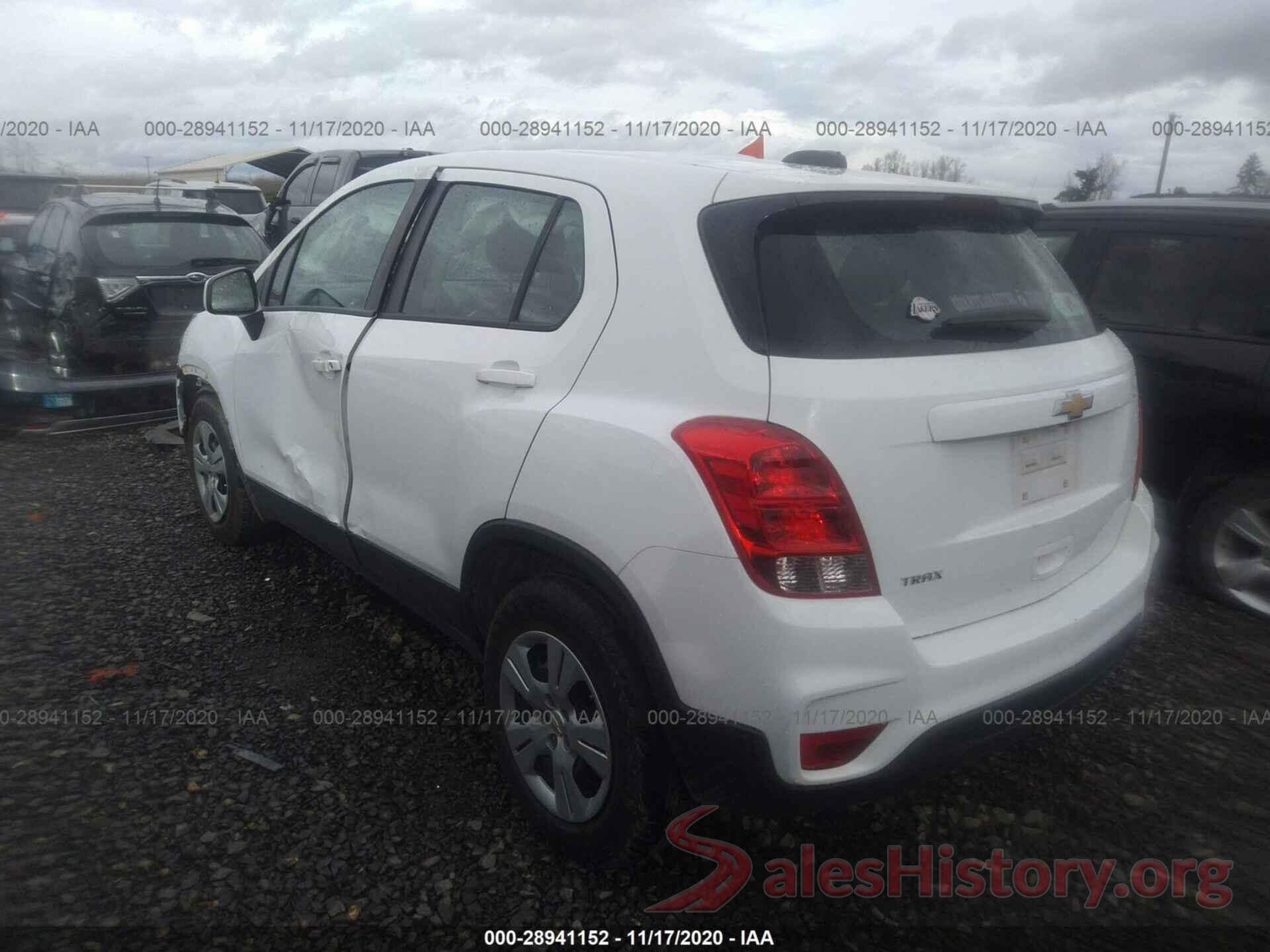 KL7CJKSB4JB525330 2018 CHEVROLET TRAX