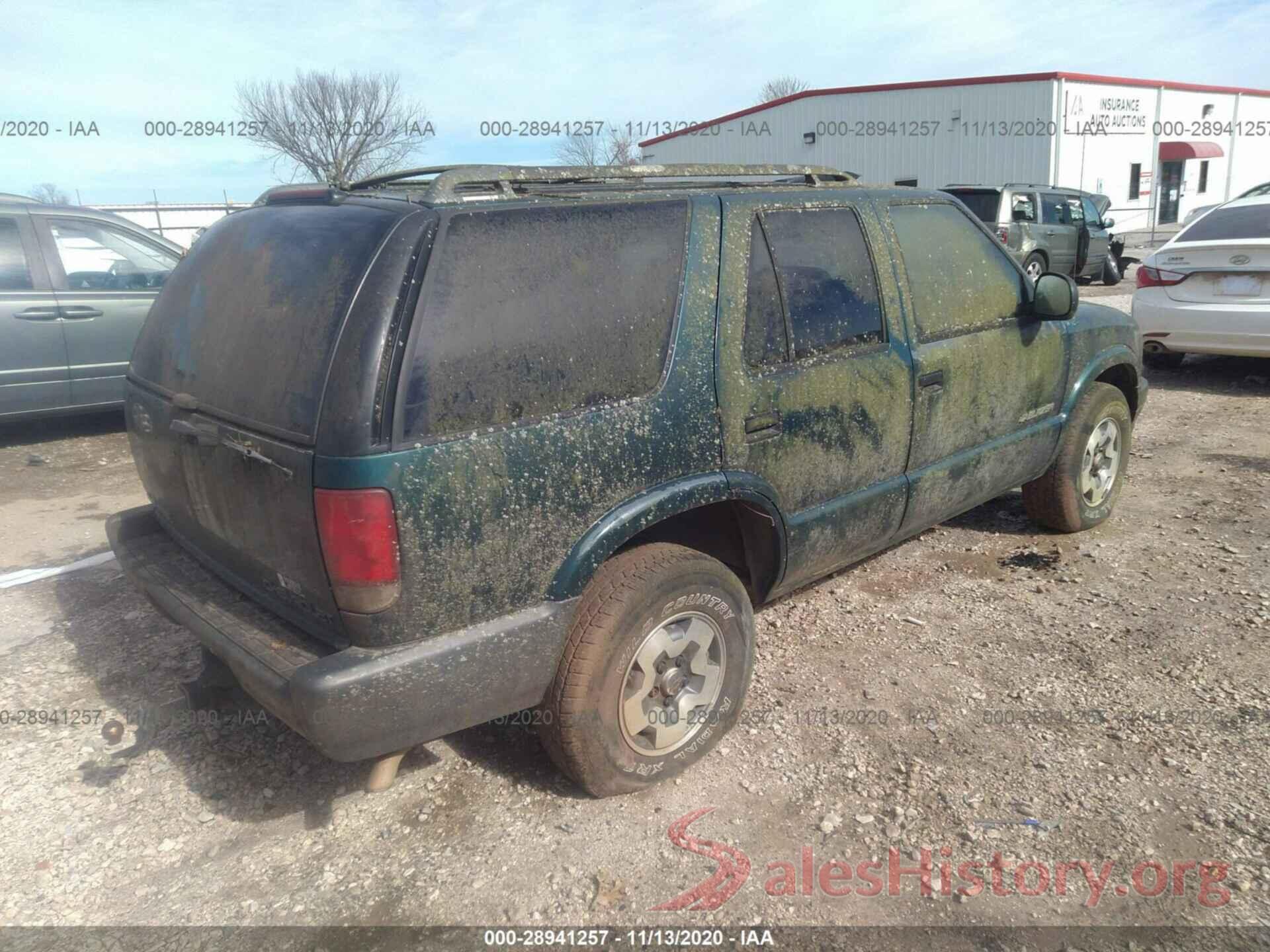 1GNDT13W9T2306774 1996 CHEVROLET BLAZER