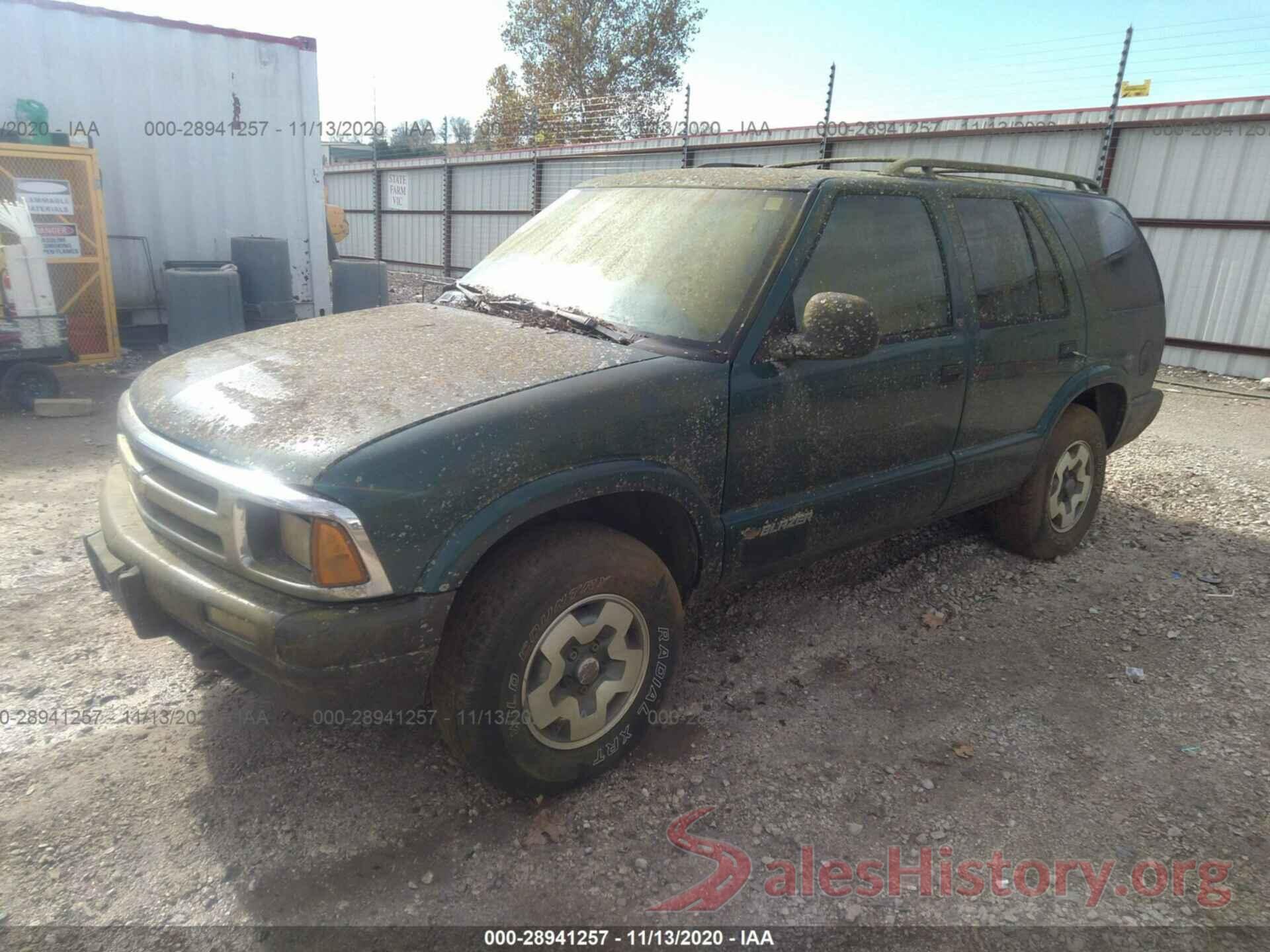 1GNDT13W9T2306774 1996 CHEVROLET BLAZER