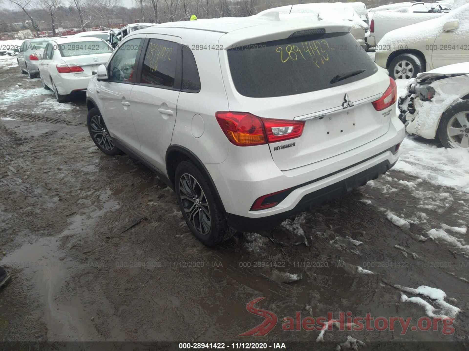 JA4AR3AU7KU027182 2019 MITSUBISHI OUTLANDER SPORT