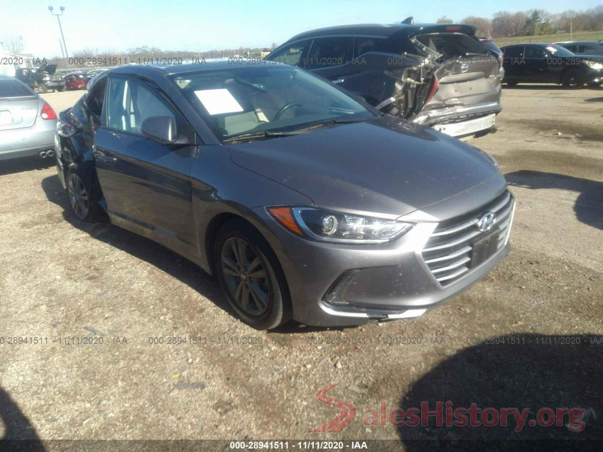 5NPD84LF2JH335959 2018 HYUNDAI ELANTRA