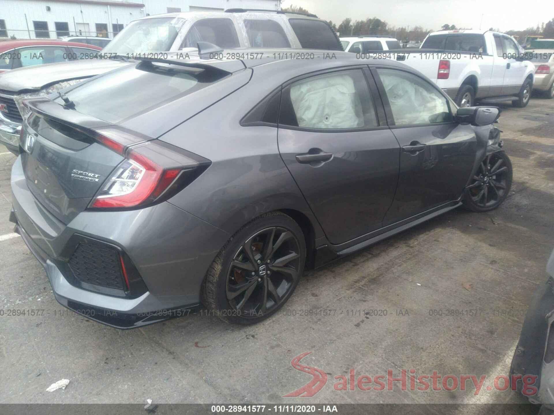 SHHFK7H90JU220854 2018 HONDA CIVIC HATCHBACK