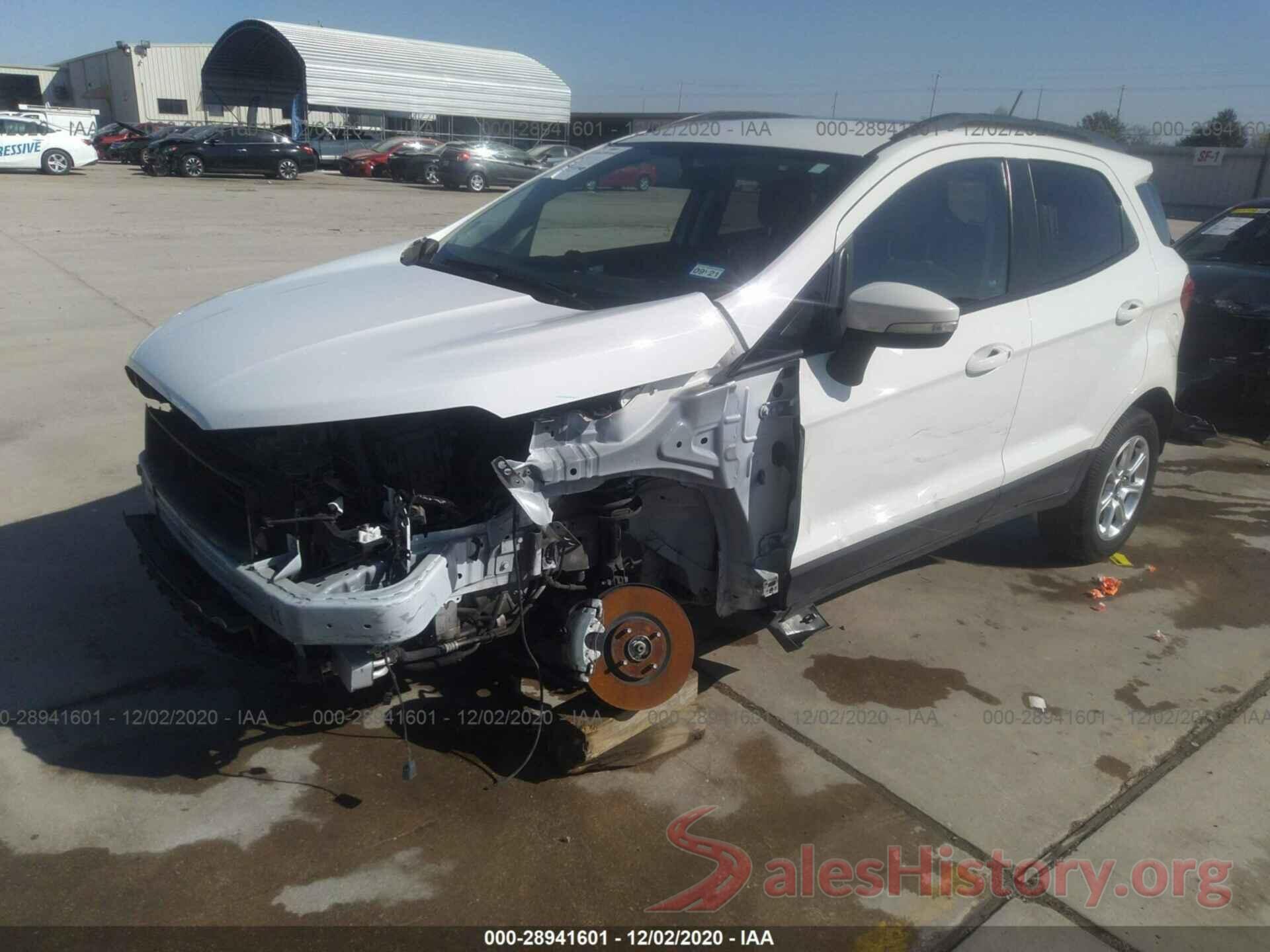 MAJ3S2GE9KC262417 2019 FORD ECOSPORT