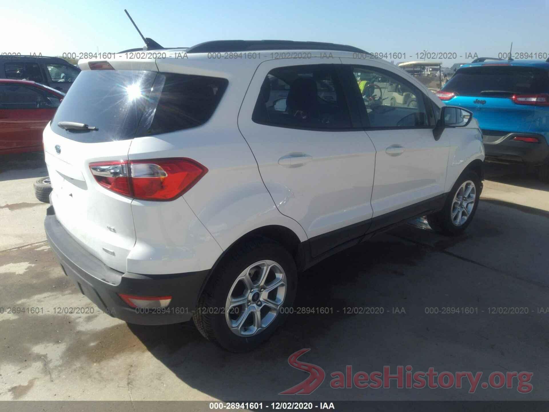 MAJ3S2GE9KC262417 2019 FORD ECOSPORT