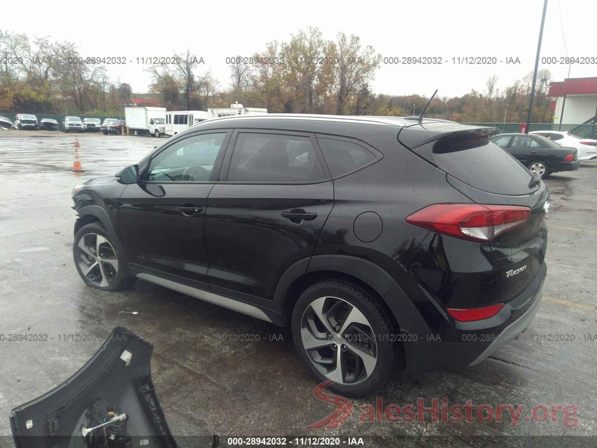 KM8J3CA29HU400376 2017 HYUNDAI TUCSON