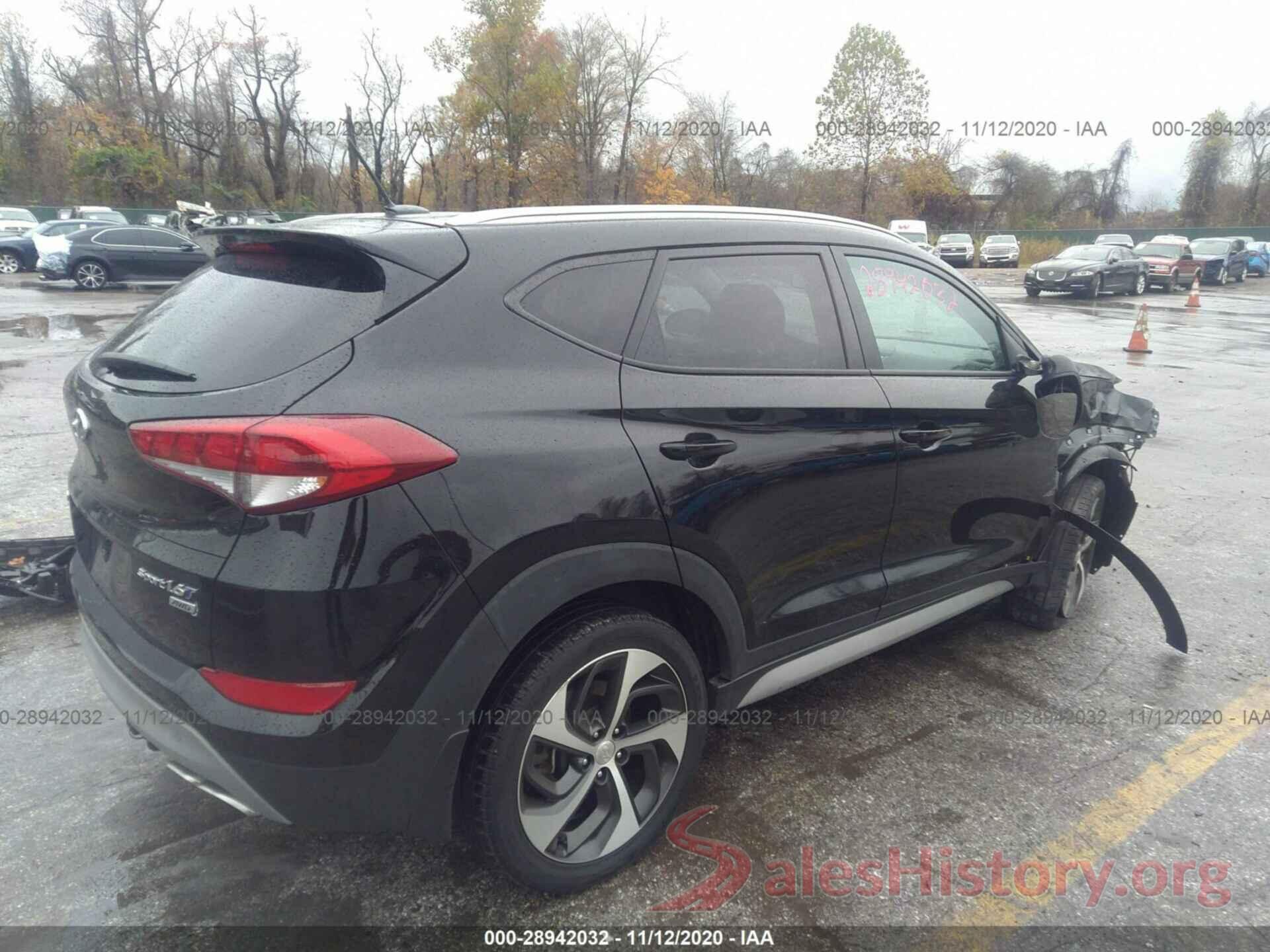 KM8J3CA29HU400376 2017 HYUNDAI TUCSON