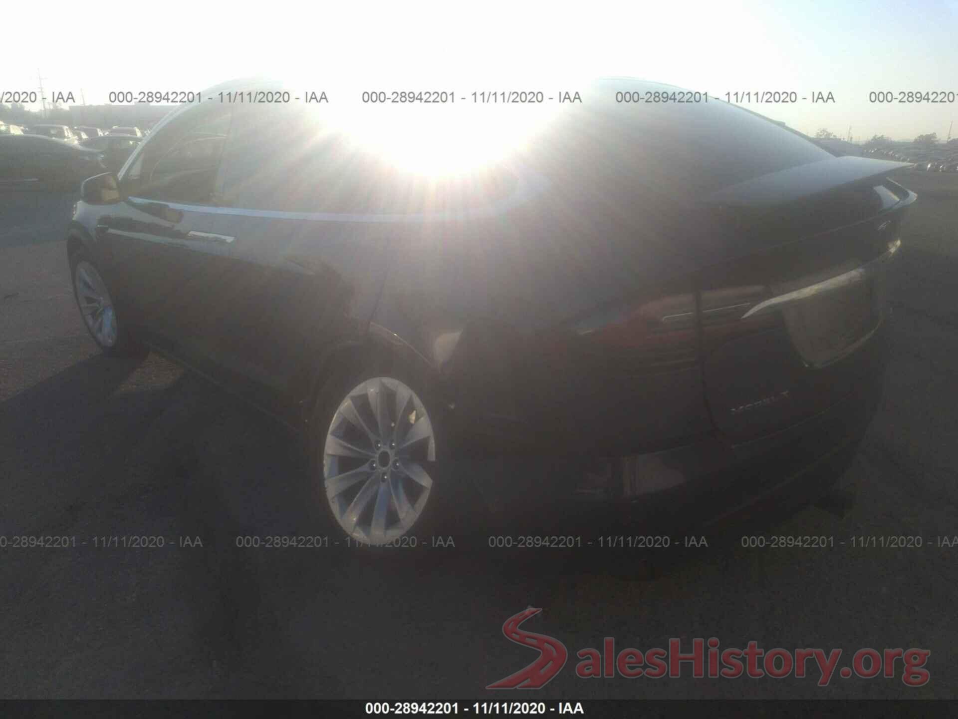 5YJXCBE27HF045624 2017 TESLA MODEL X