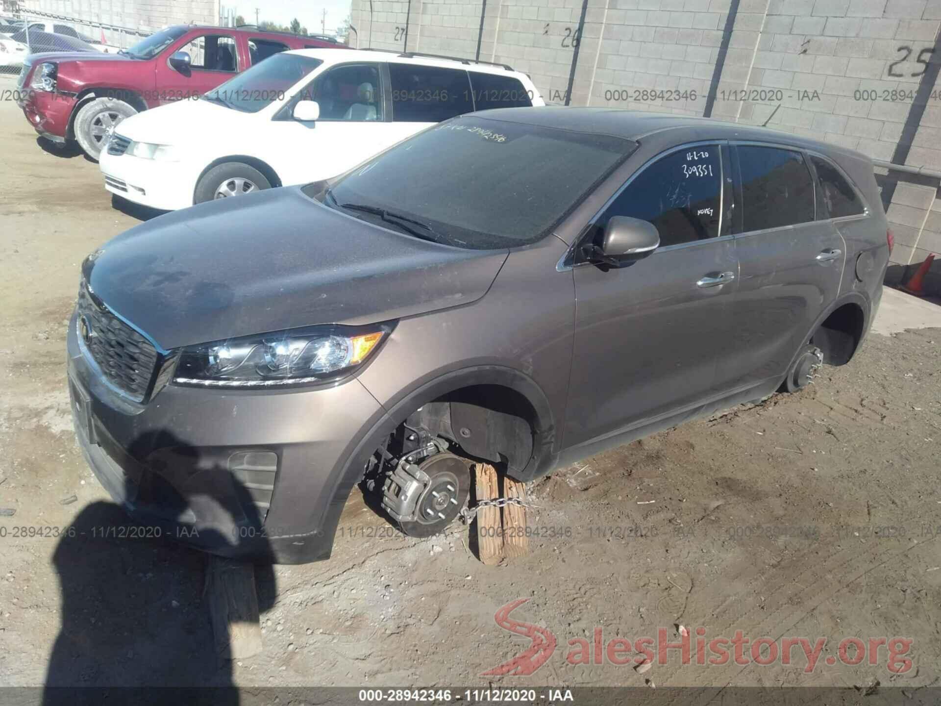 5XYPG4A35KG563584 2019 KIA SORENTO