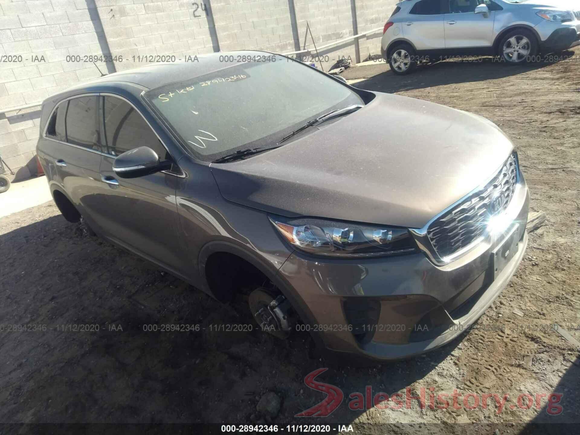 5XYPG4A35KG563584 2019 KIA SORENTO