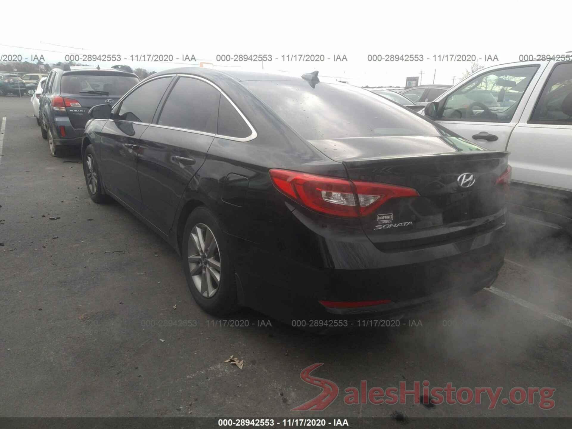 5NPE24AFXGH297222 2016 HYUNDAI SONATA